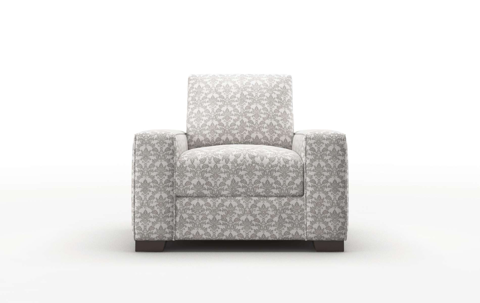 Monaco Bergamo dove Chair Espresso Legs  1