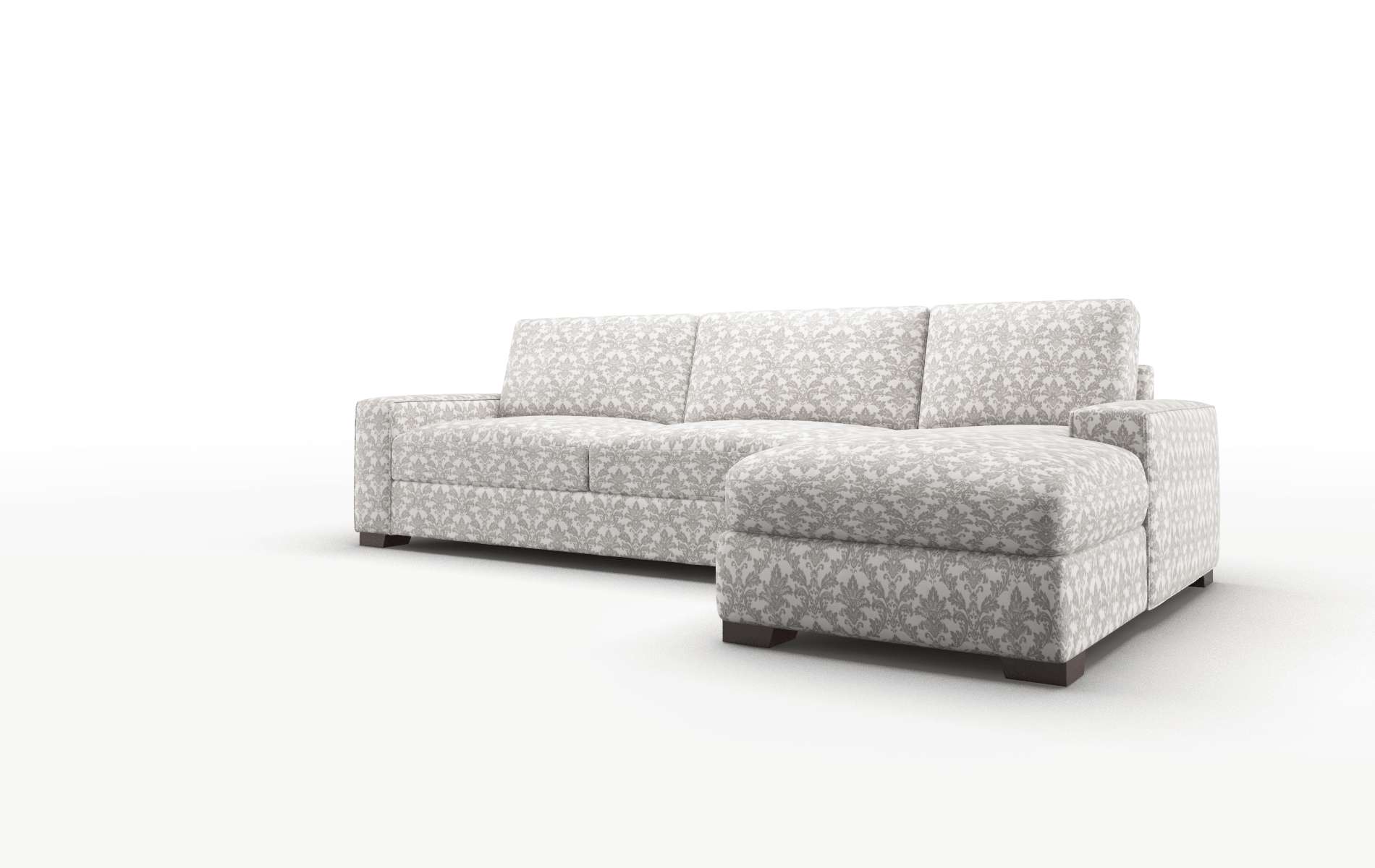 Monaco Bergamo Dove Panel espresso legs 4