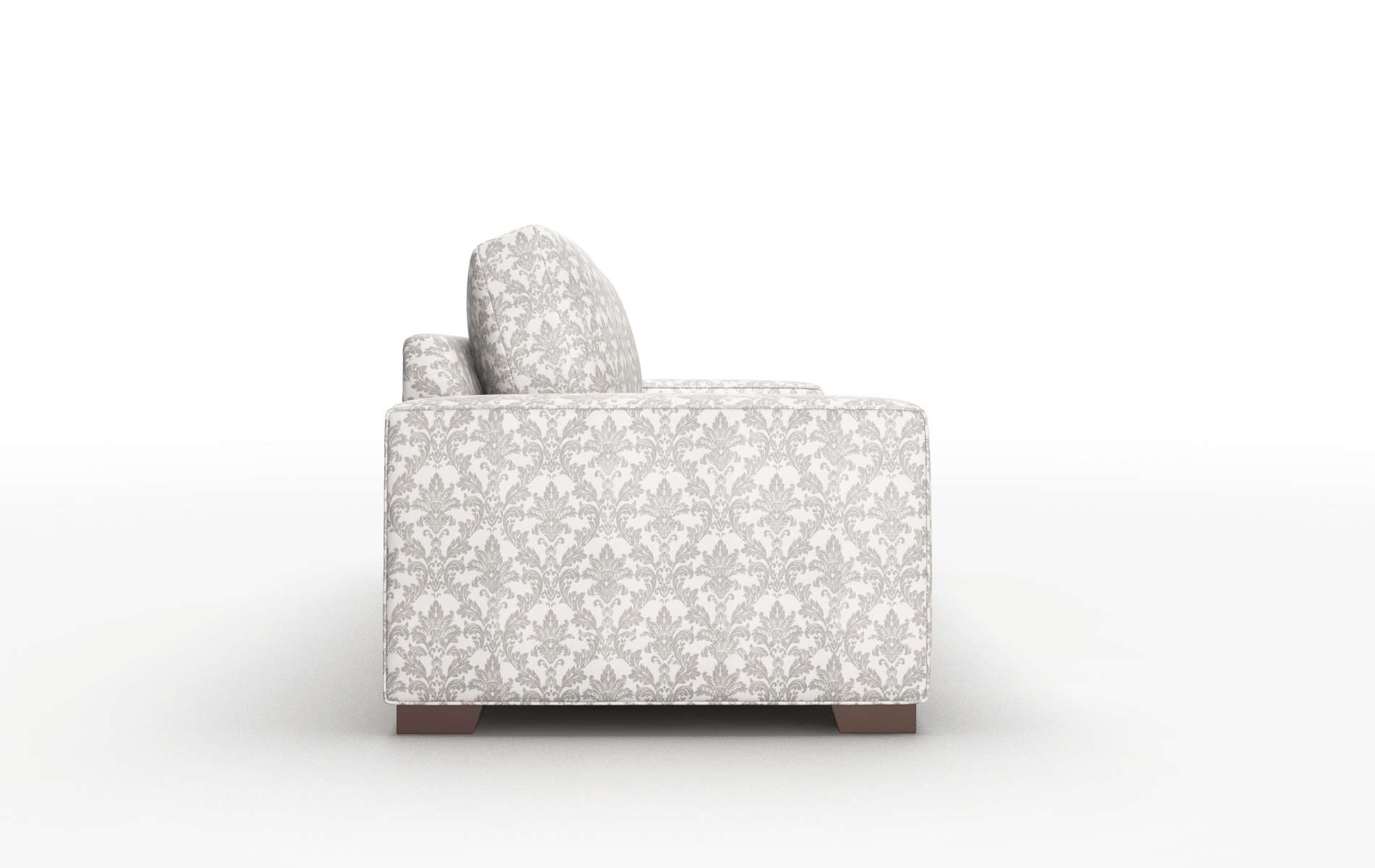Monaco Bergamo Dove Sofa espresso legs 3