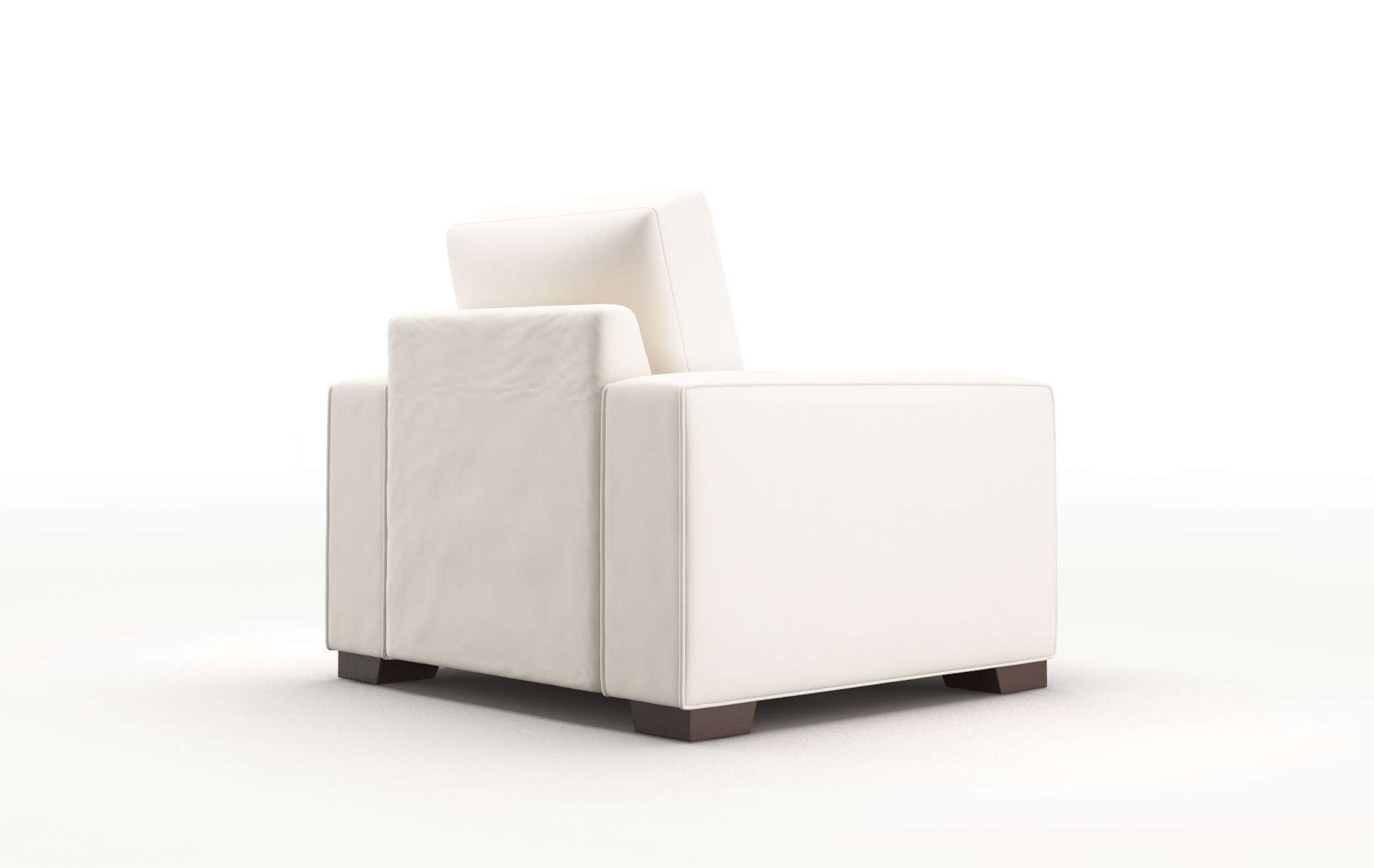 Monaco Blanche Milky Chair espresso legs 5