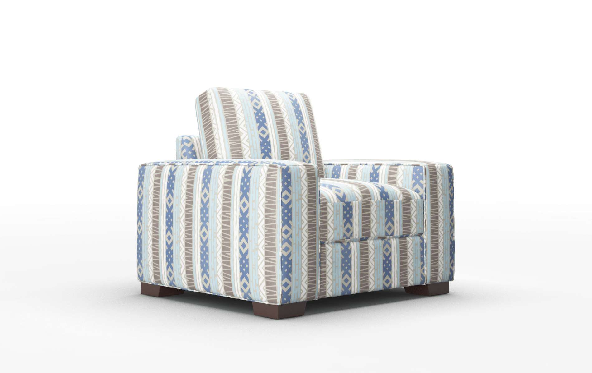 Monaco Bodhi Indigo Chair espresso legs 2