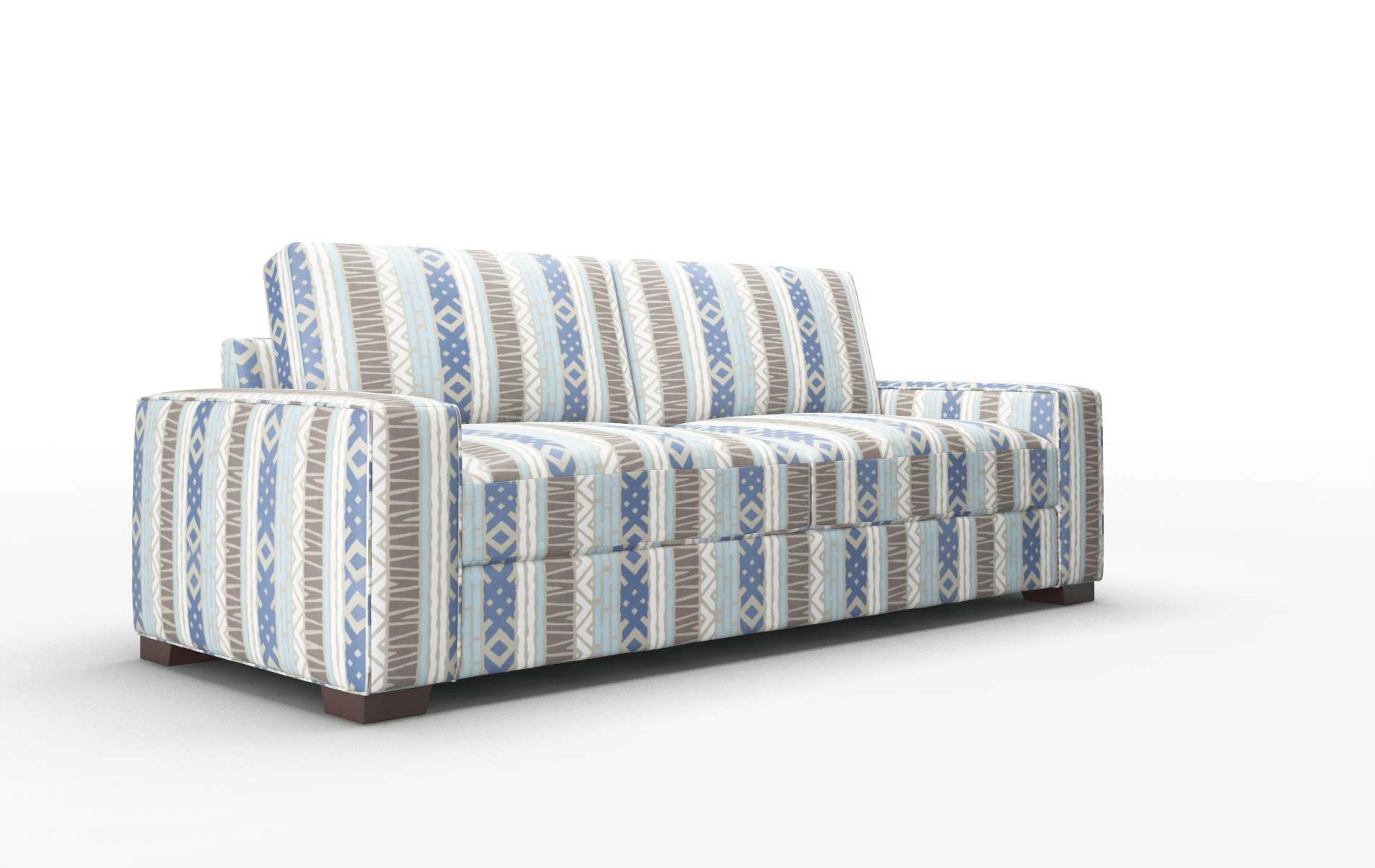 Monaco Bodhi Indigo Sofa espresso legs 2