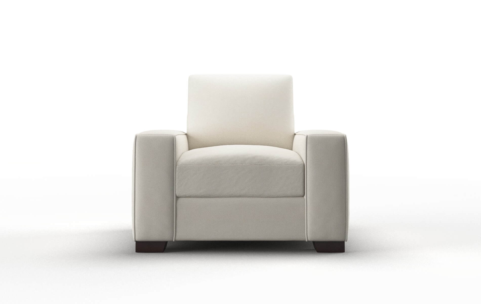 Monaco Bungalow Ivory chair espresso legs