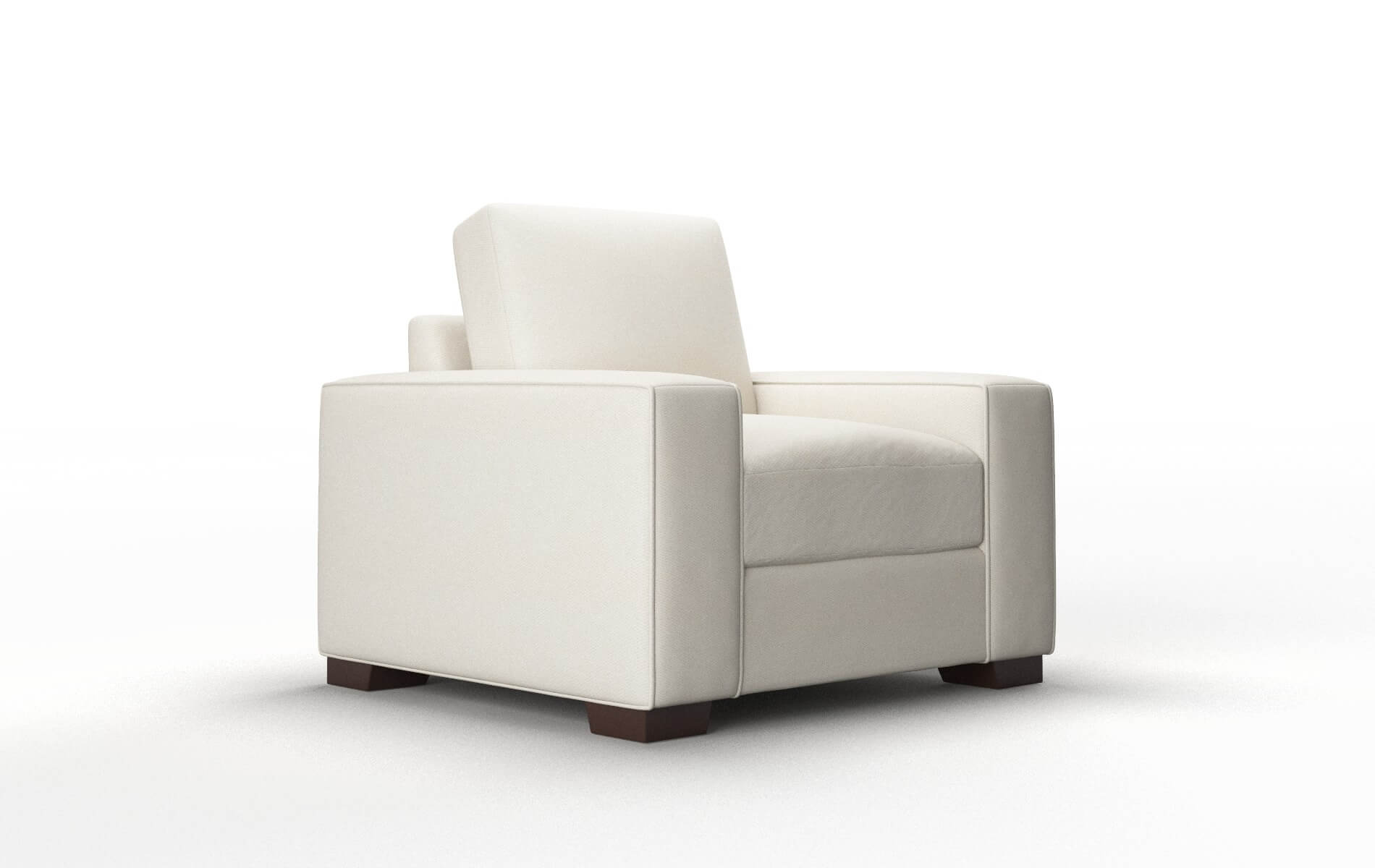 Monaco Bungalow Ivory Chair espresso legs 2