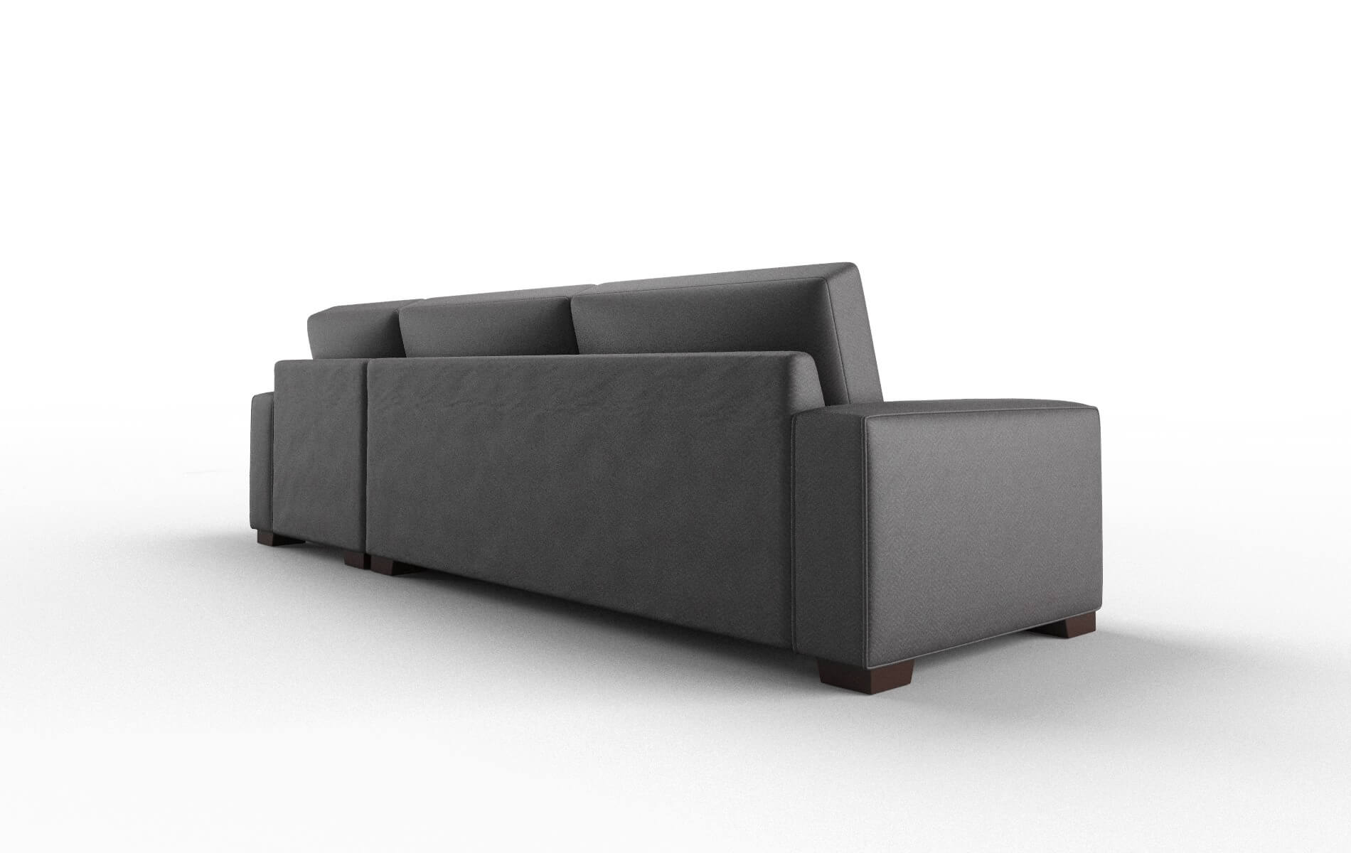 Monaco Catalina Charcoal Panel espresso legs 5