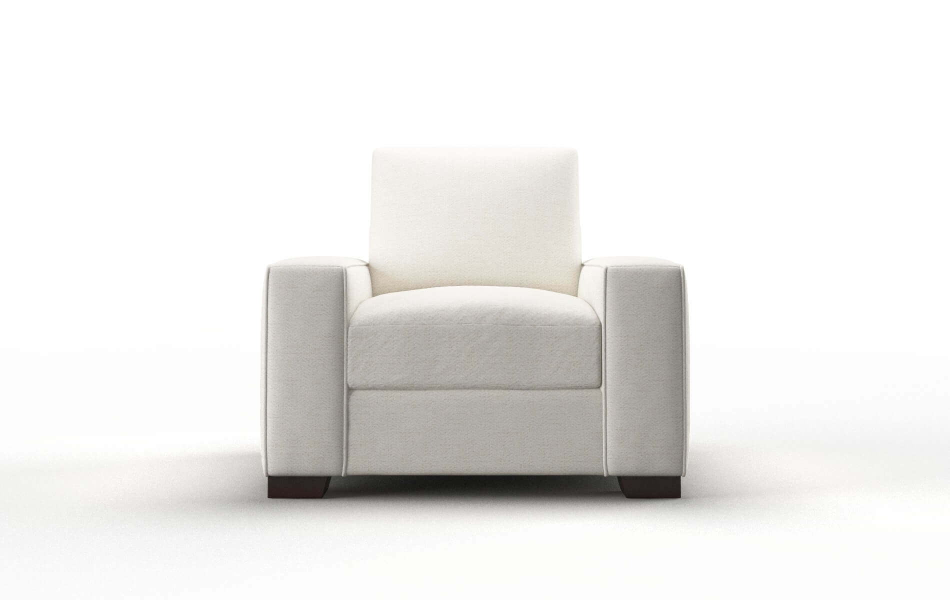 Monaco Catalina Ivory chair espresso legs