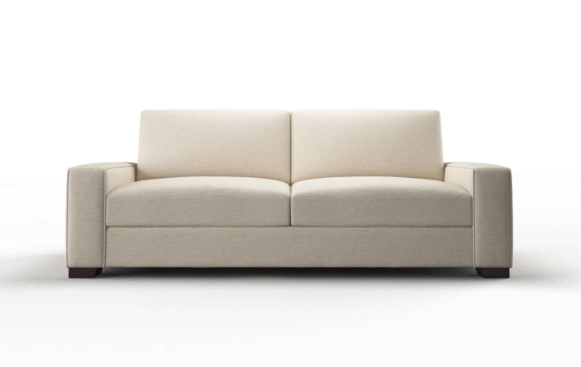 Monaco Chance sand Sofa Espresso Legs  1