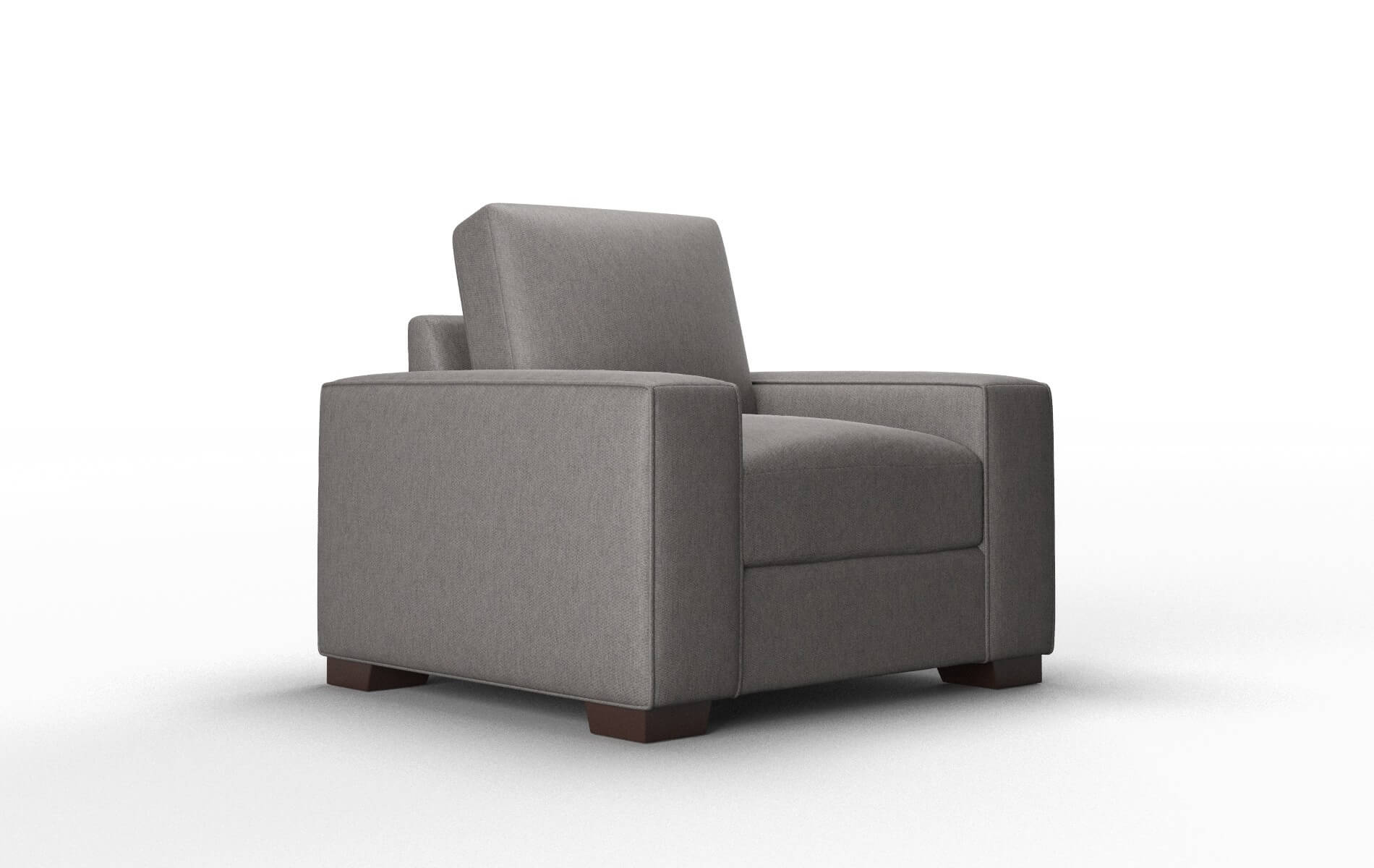 Monaco Cosmo Charcoal Chair espresso legs 2