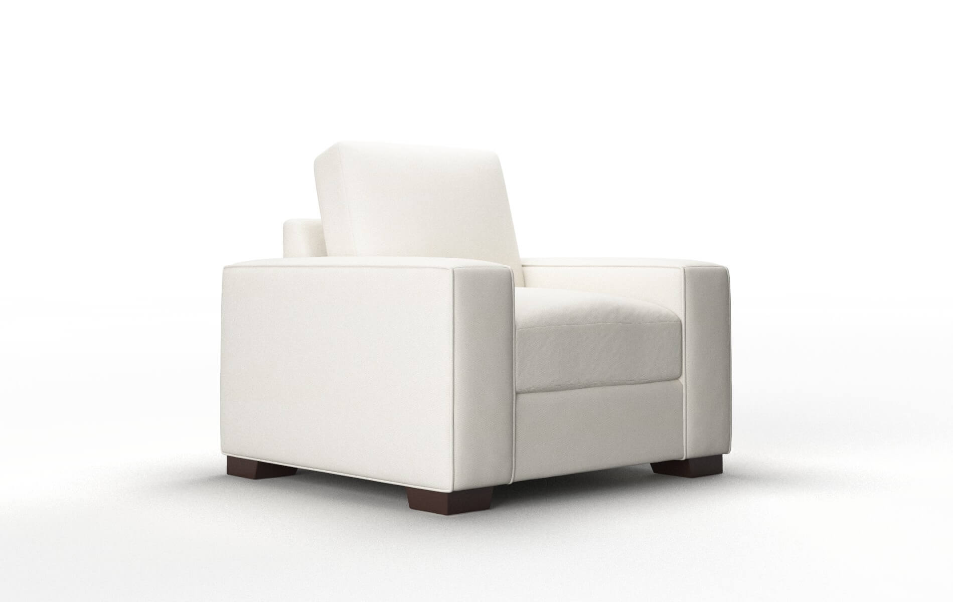 Monaco Cosmo Ivory Chair espresso legs 2