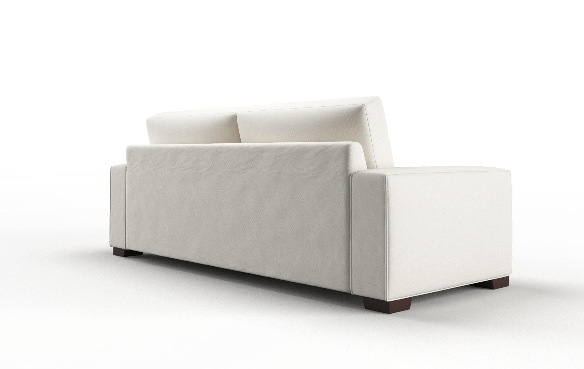 Monaco Cosmo Ivory Sofa espresso legs 5