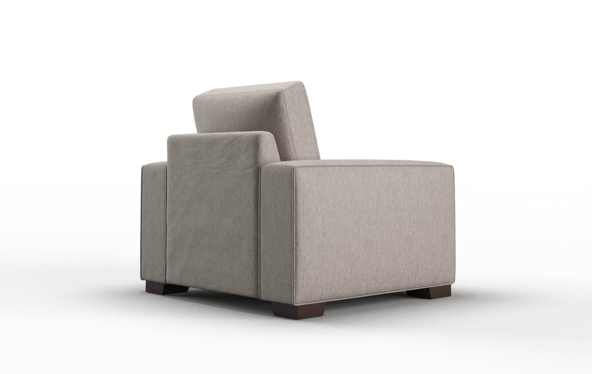 Monaco Cosmo Taupe Chair espresso legs 5