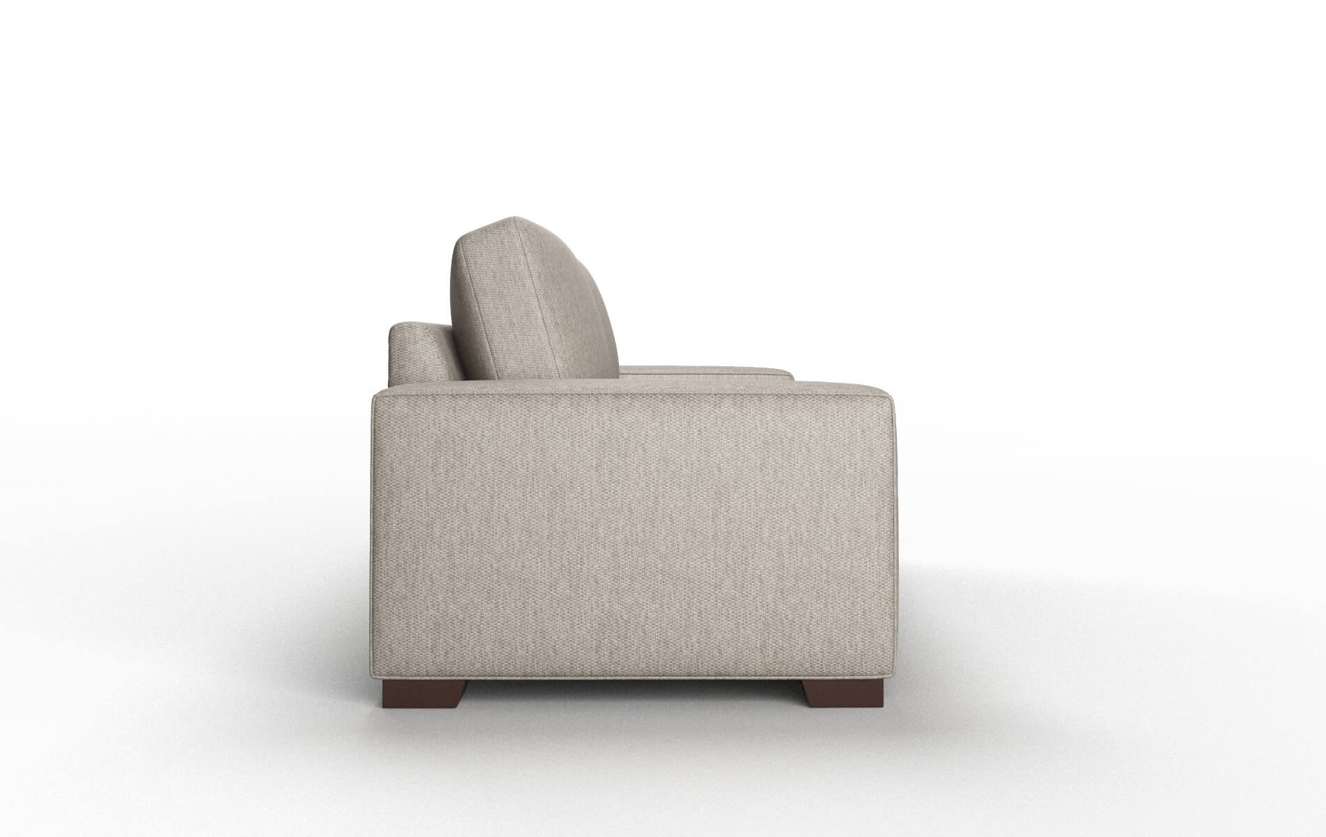 Monaco Cosmo Taupe Sofa espresso legs 3