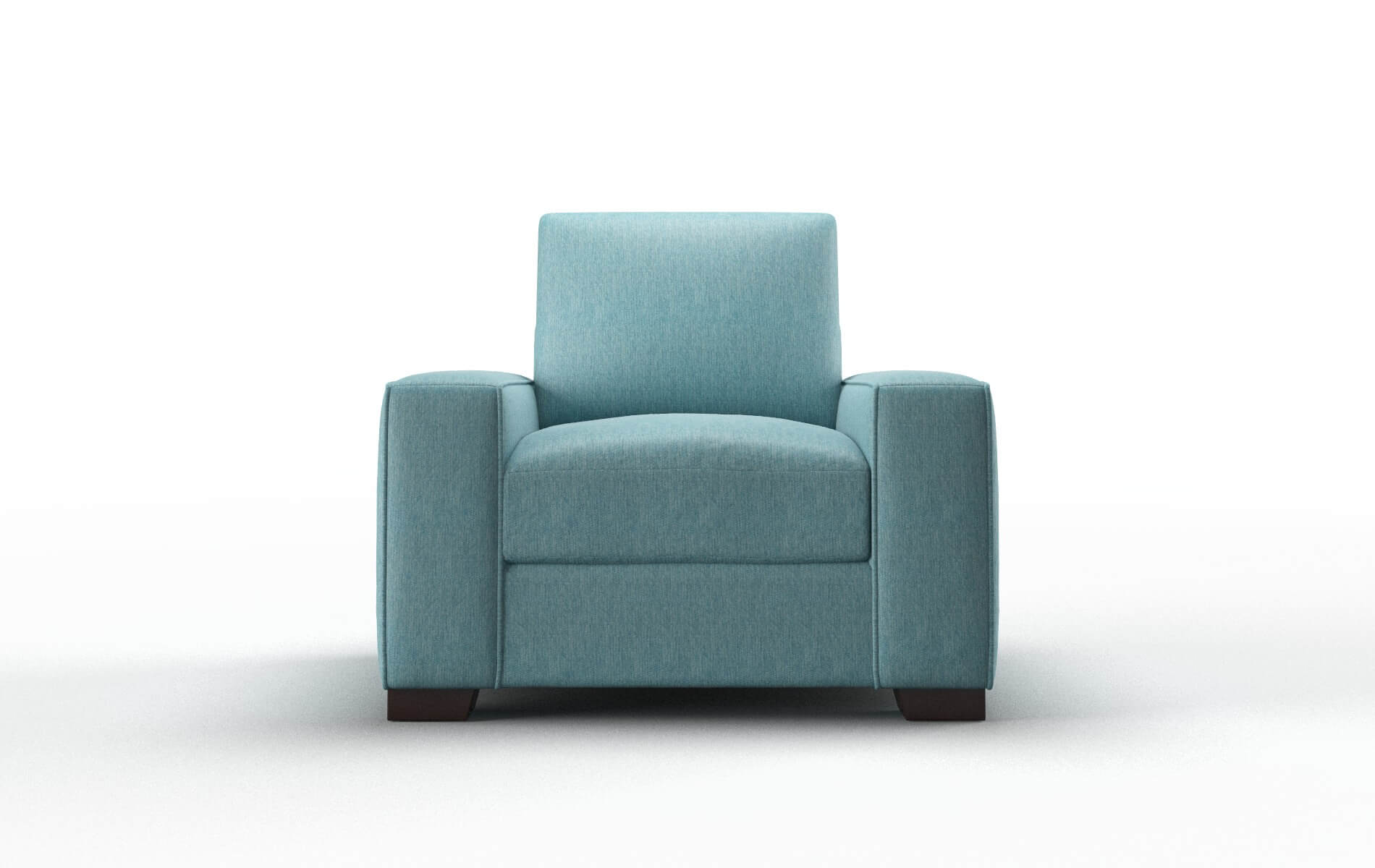 Monaco Cosmo Turquoise chair espresso legs