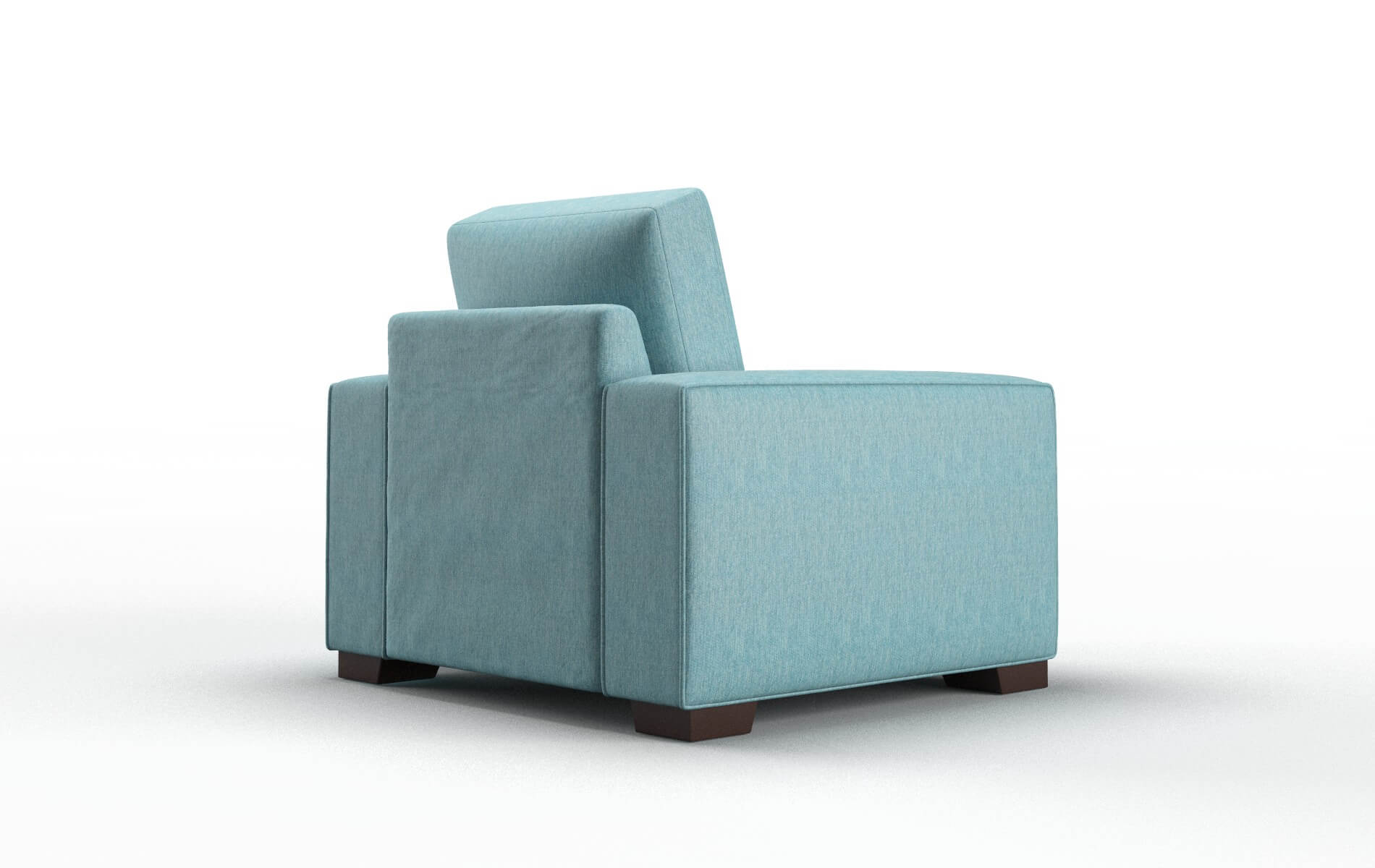 Monaco Cosmo Turquoise Chair espresso legs 5