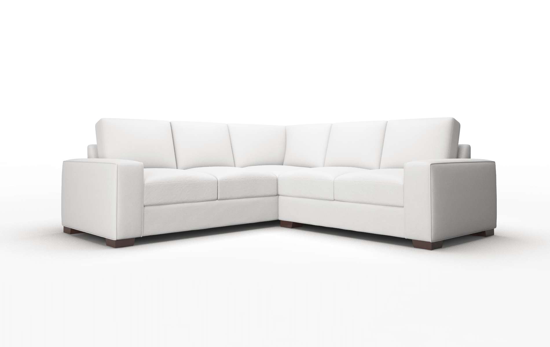 Monaco Dawson Platinum Sectional espresso legs 1