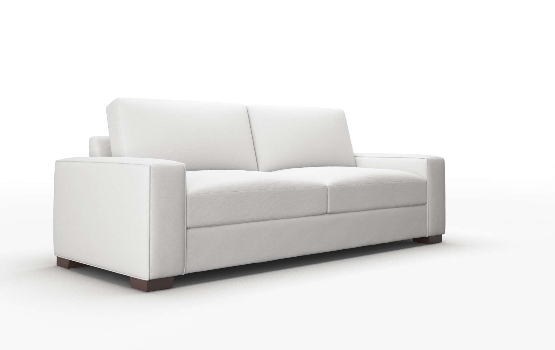 Monaco Dawson Platinum Sofa espresso legs 2
