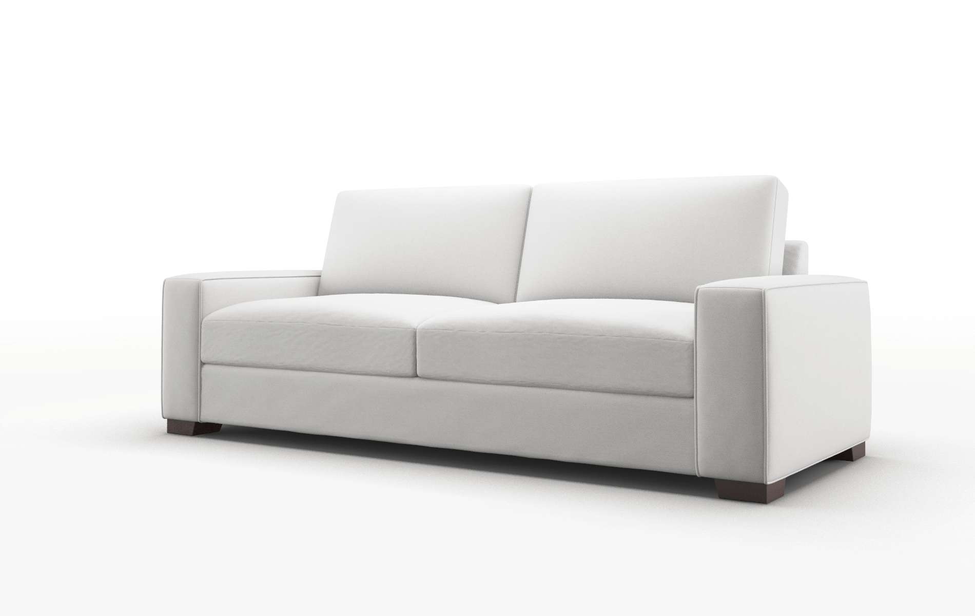 Monaco Dawson Platinum Sofa espresso legs 4