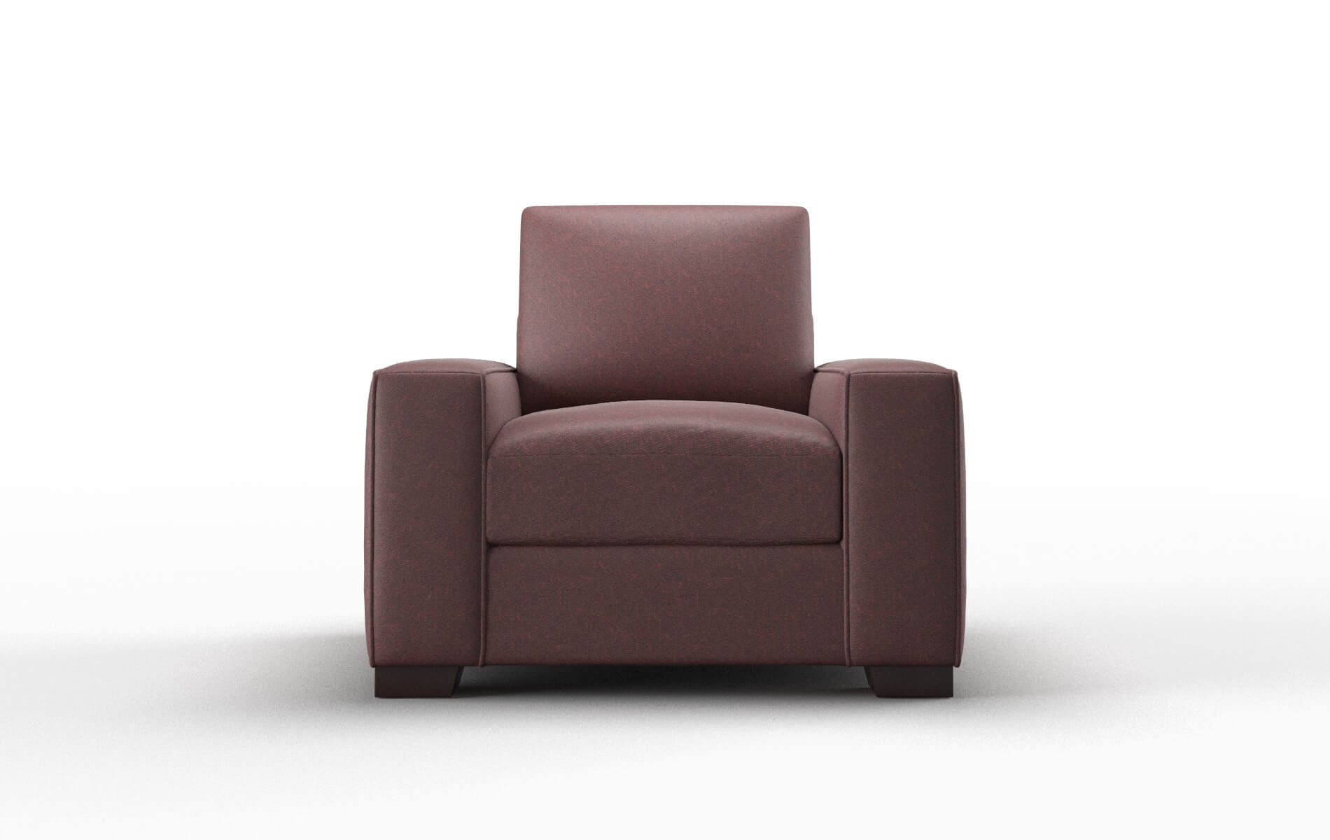 Monaco Derby Berry Chair espresso legs 1