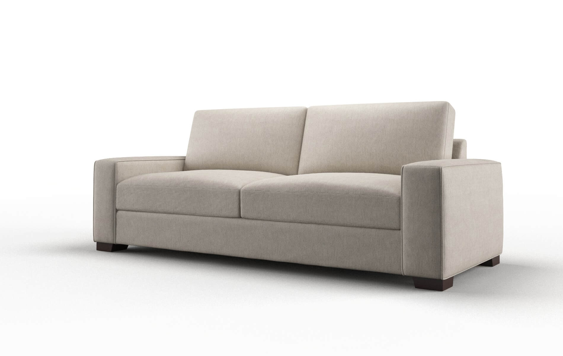Monaco Derby Linen Sofa espresso legs 4