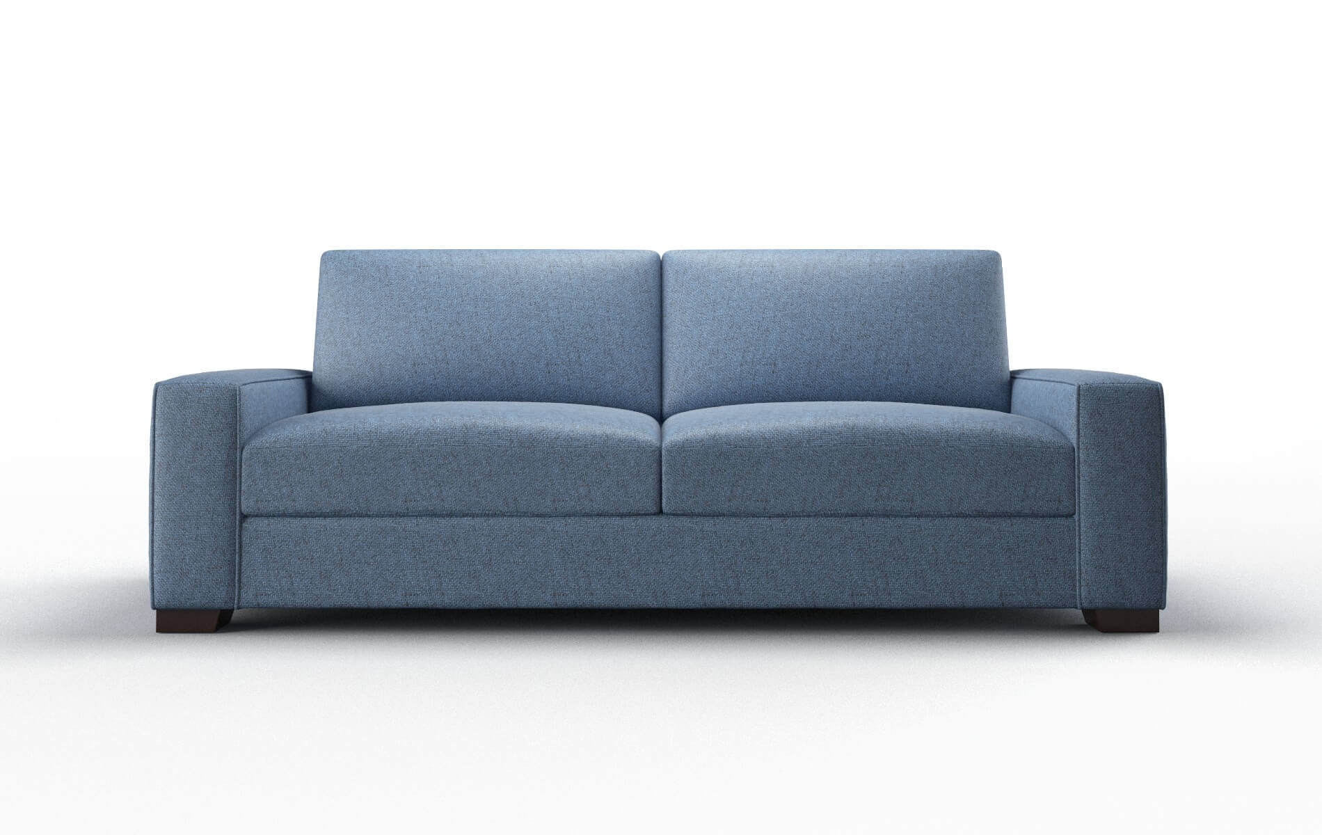 Monaco Derby Navy Sofa espresso legs 1