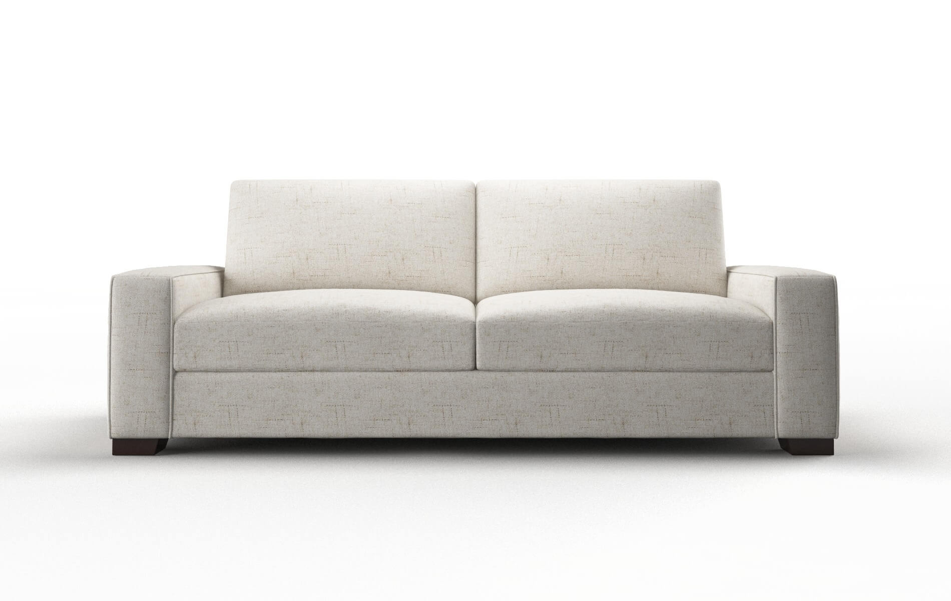Monaco Derby Taupe Sofa espresso legs 1