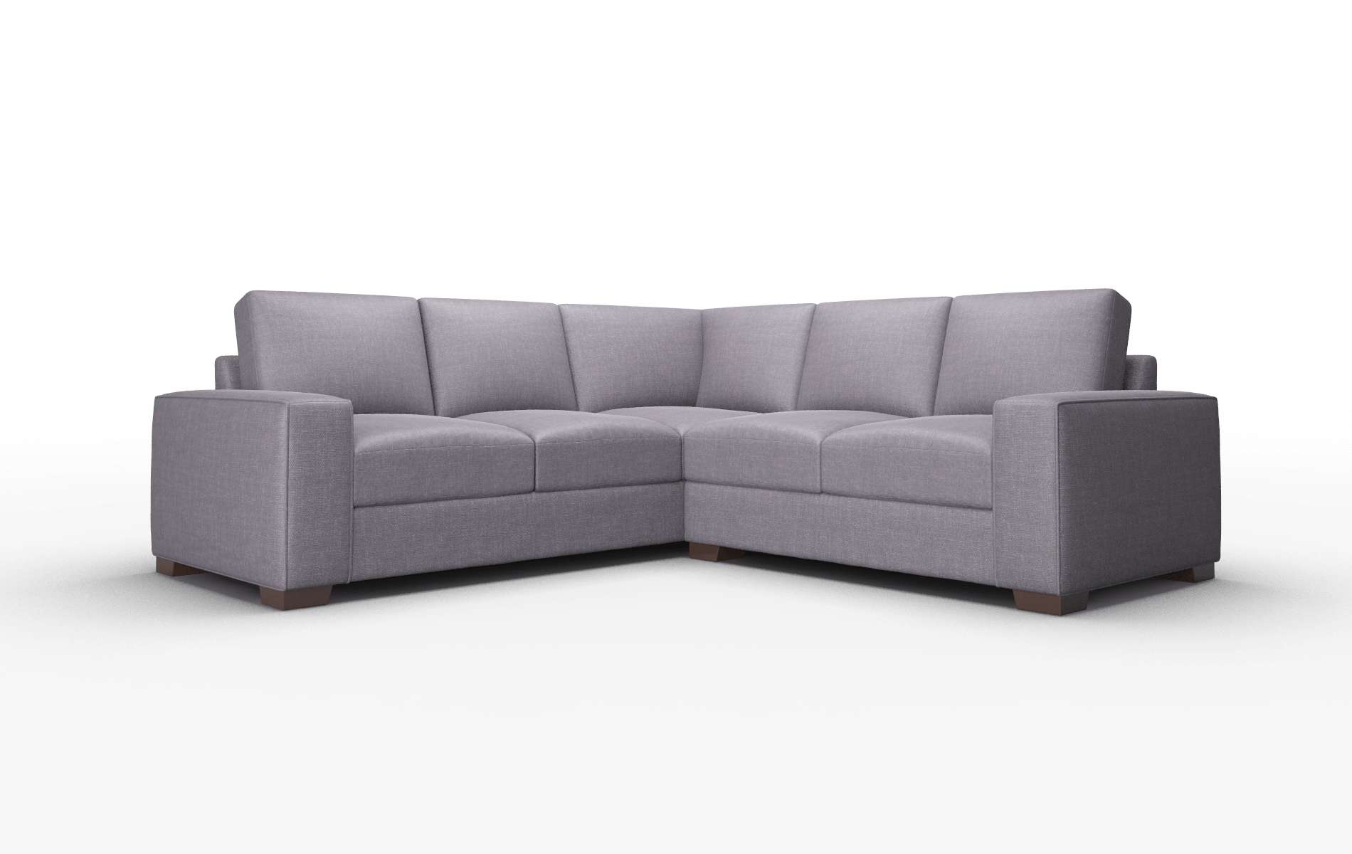 Monaco Durham Ink Sectional espresso legs 1