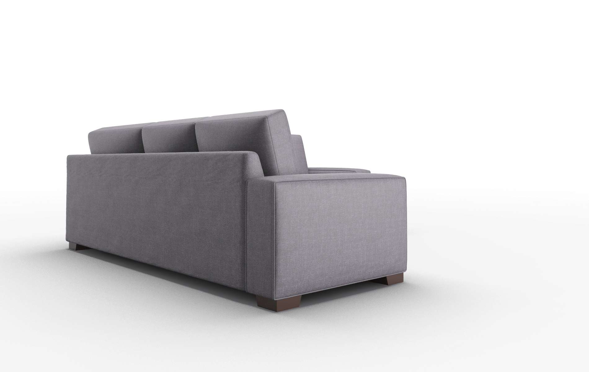 Monaco Durham Ink Sectional espresso legs 3