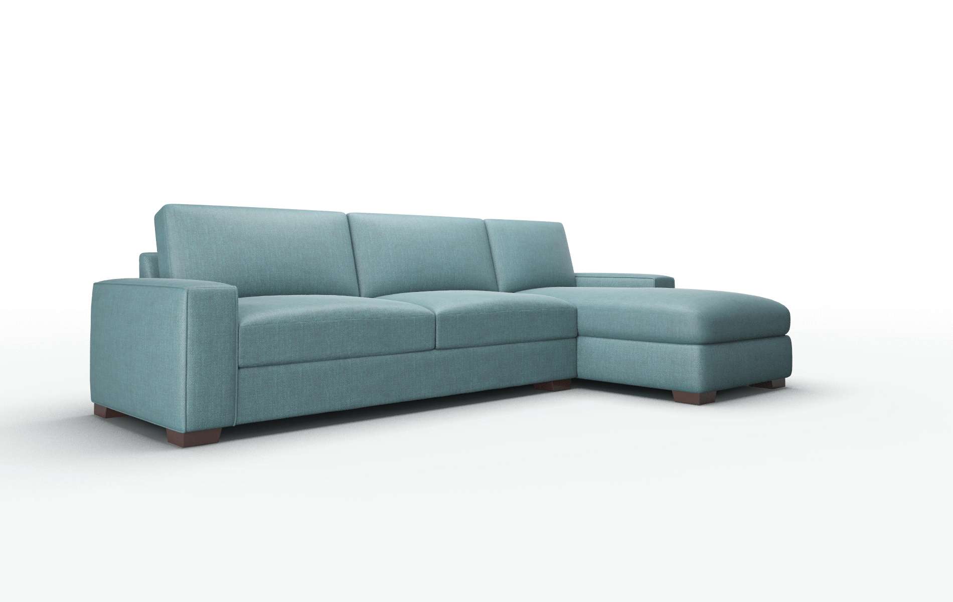 Monaco Elliot Teal Panel espresso legs 2