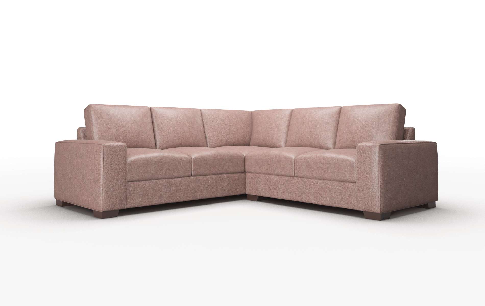 Monaco Ford Brown Sectional espresso legs 1