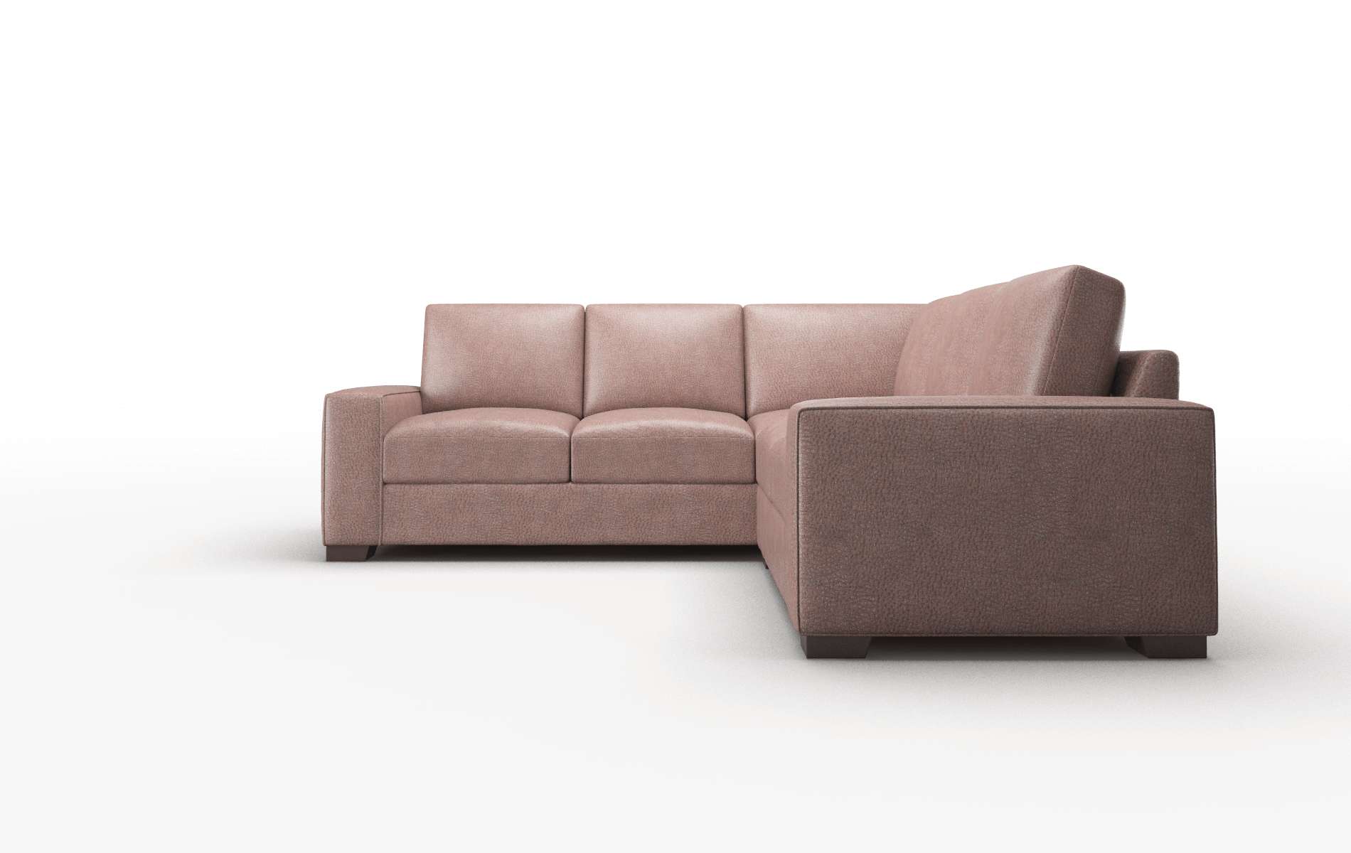 Monaco Ford Brown Sectional espresso legs 5