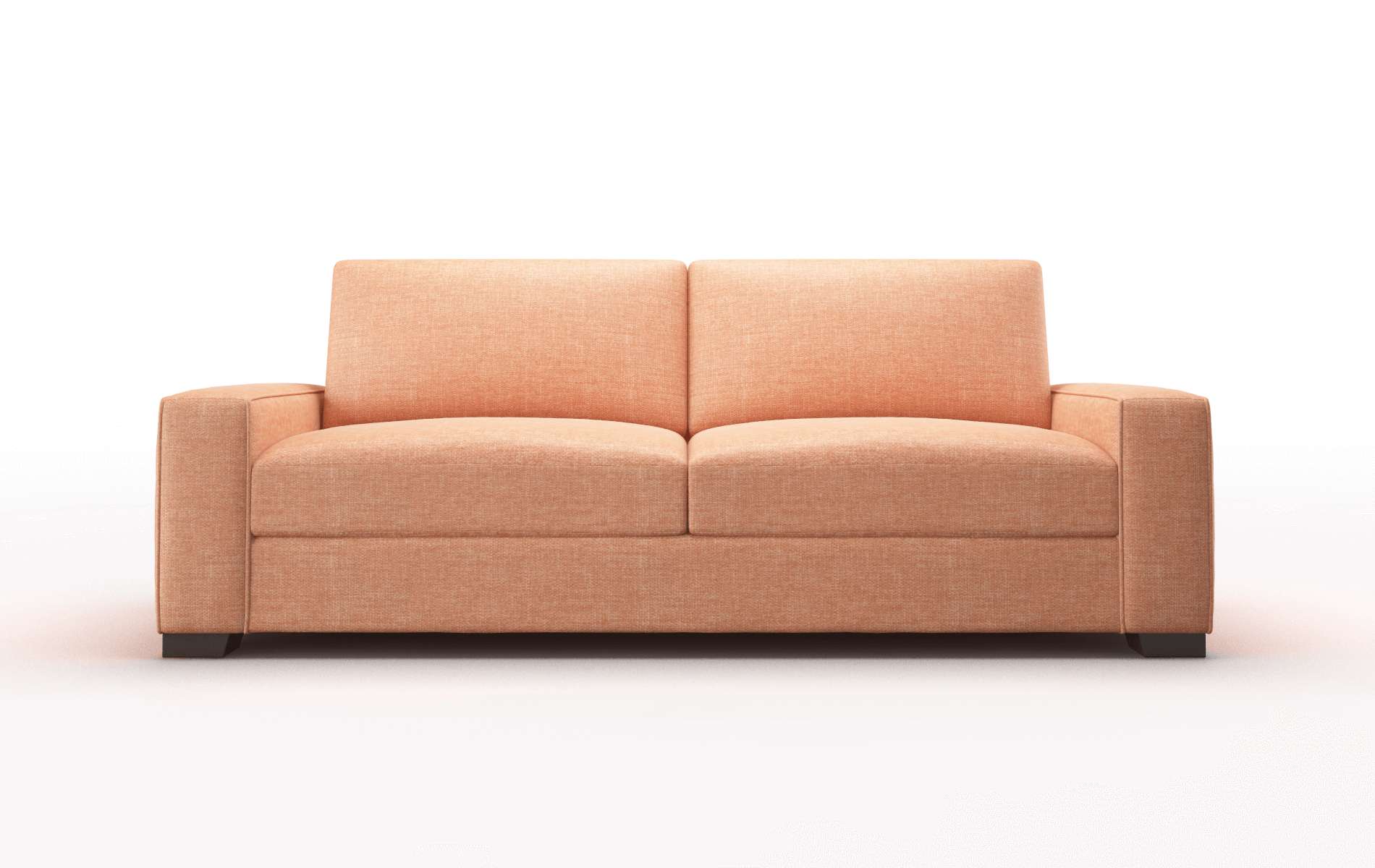 Monaco Hepburn Appricot Sofa espresso legs 1