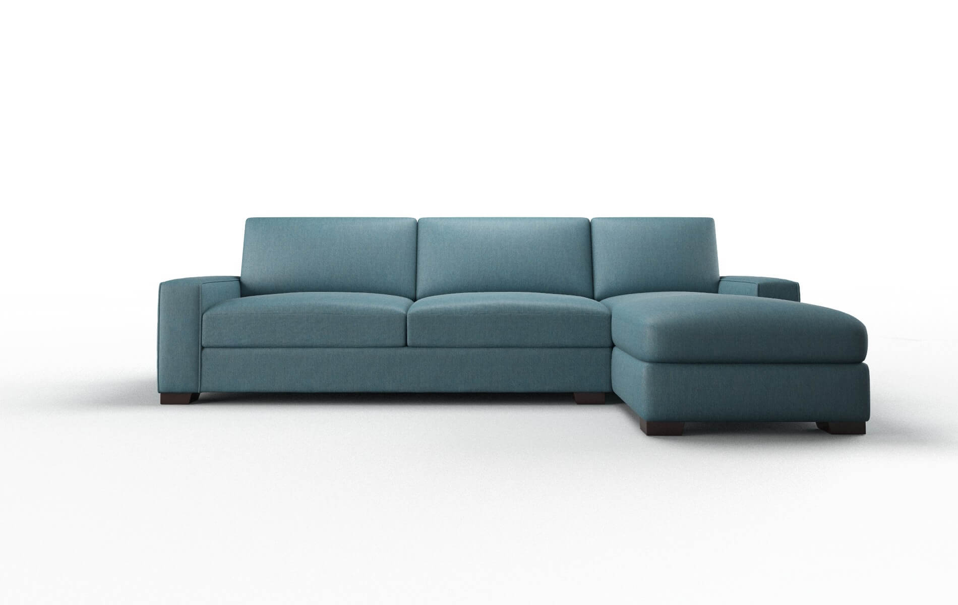 Monaco Hepburn Teal Panel espresso legs 1