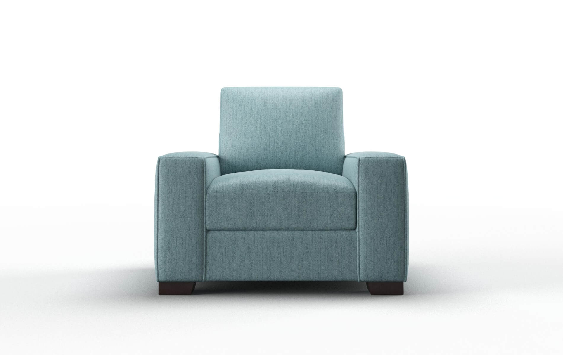 Monaco Insight peacock Chair Espresso Legs  1