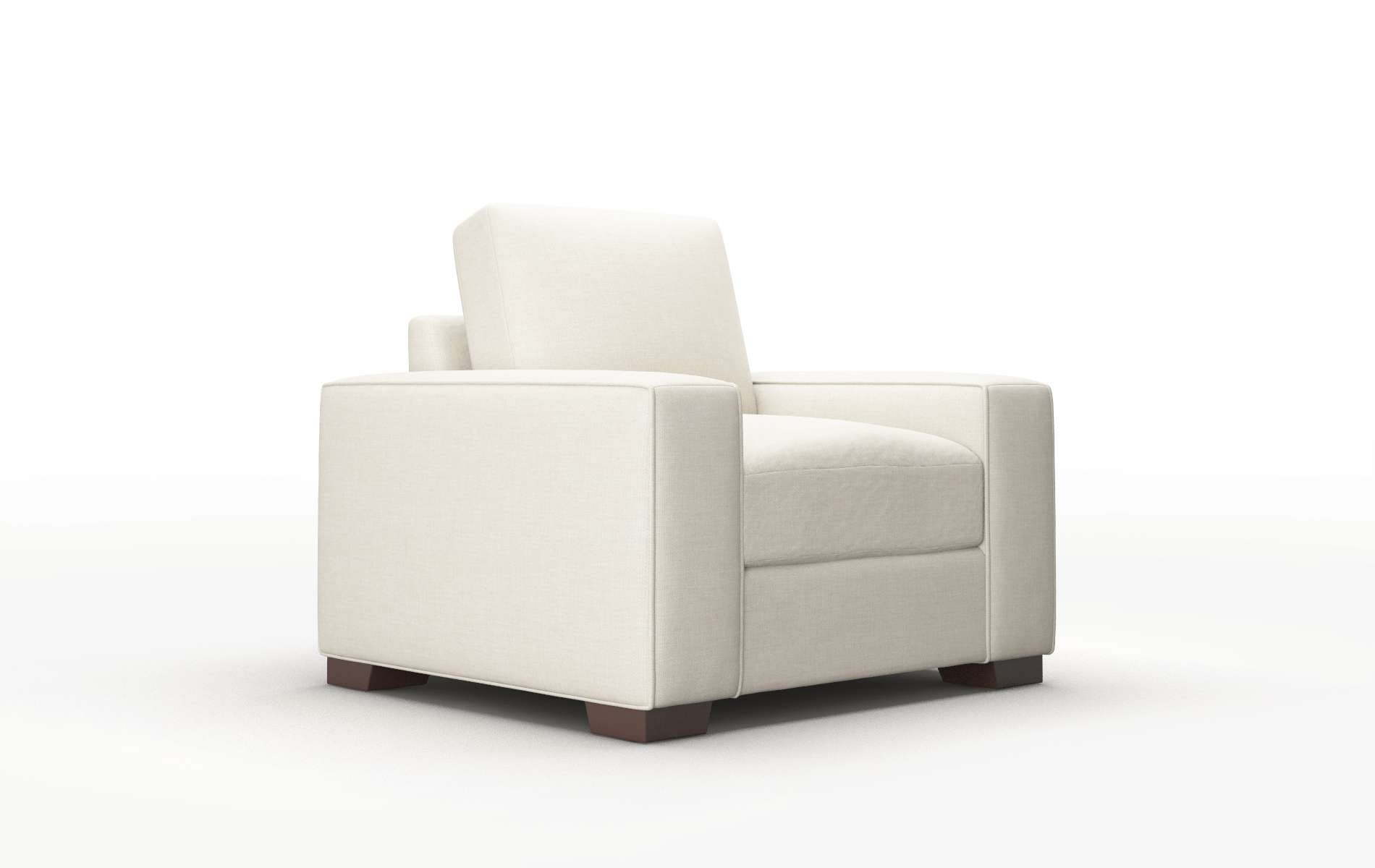 Monaco Keylargo Almond Chair espresso legs 2