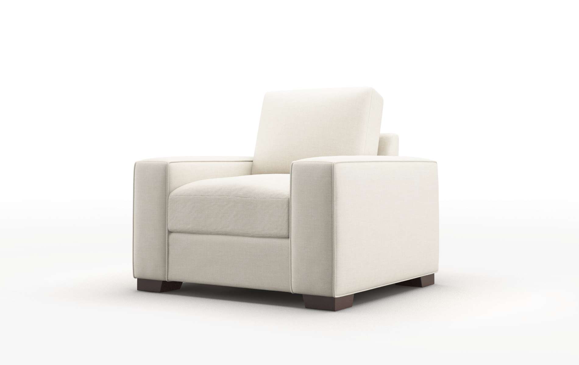 Monaco Keylargo Almond Chair espresso legs 4