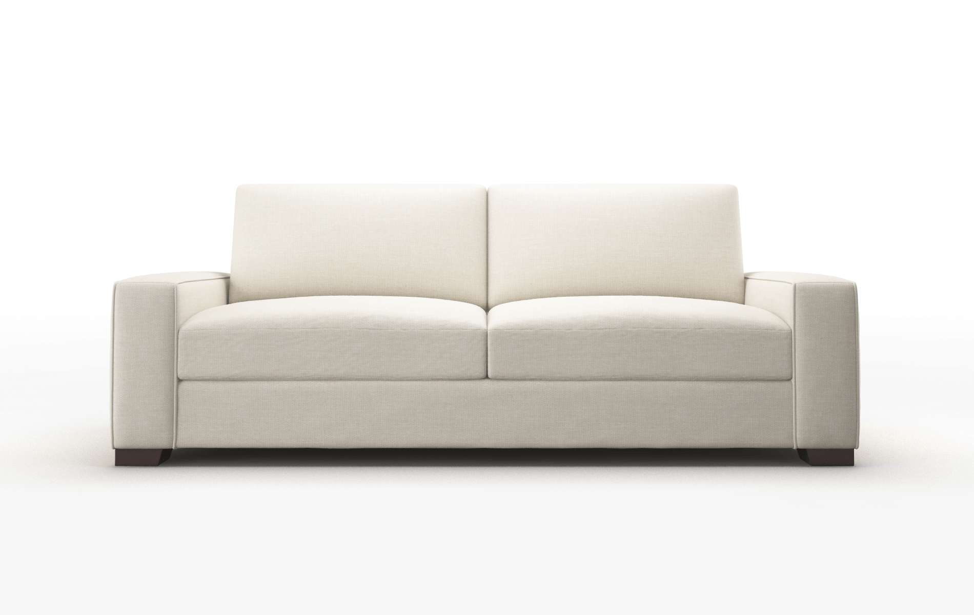 Monaco Keylargo Almond Sofa espresso legs 1