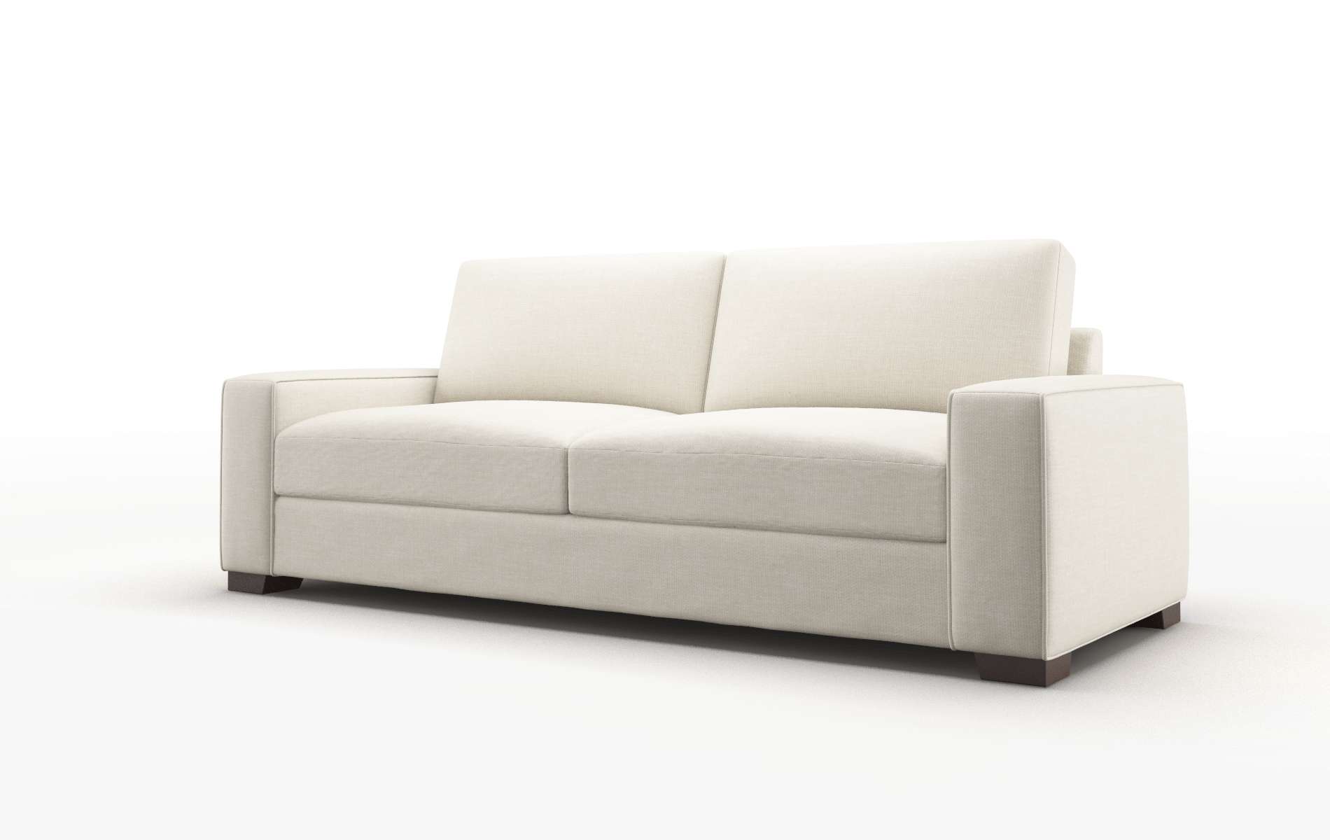 Monaco Keylargo Almond Sofa espresso legs 4