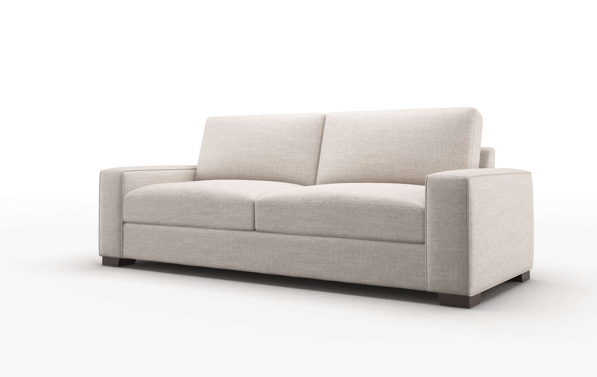 Monaco Keylargo Pumice Sofa espresso legs 4