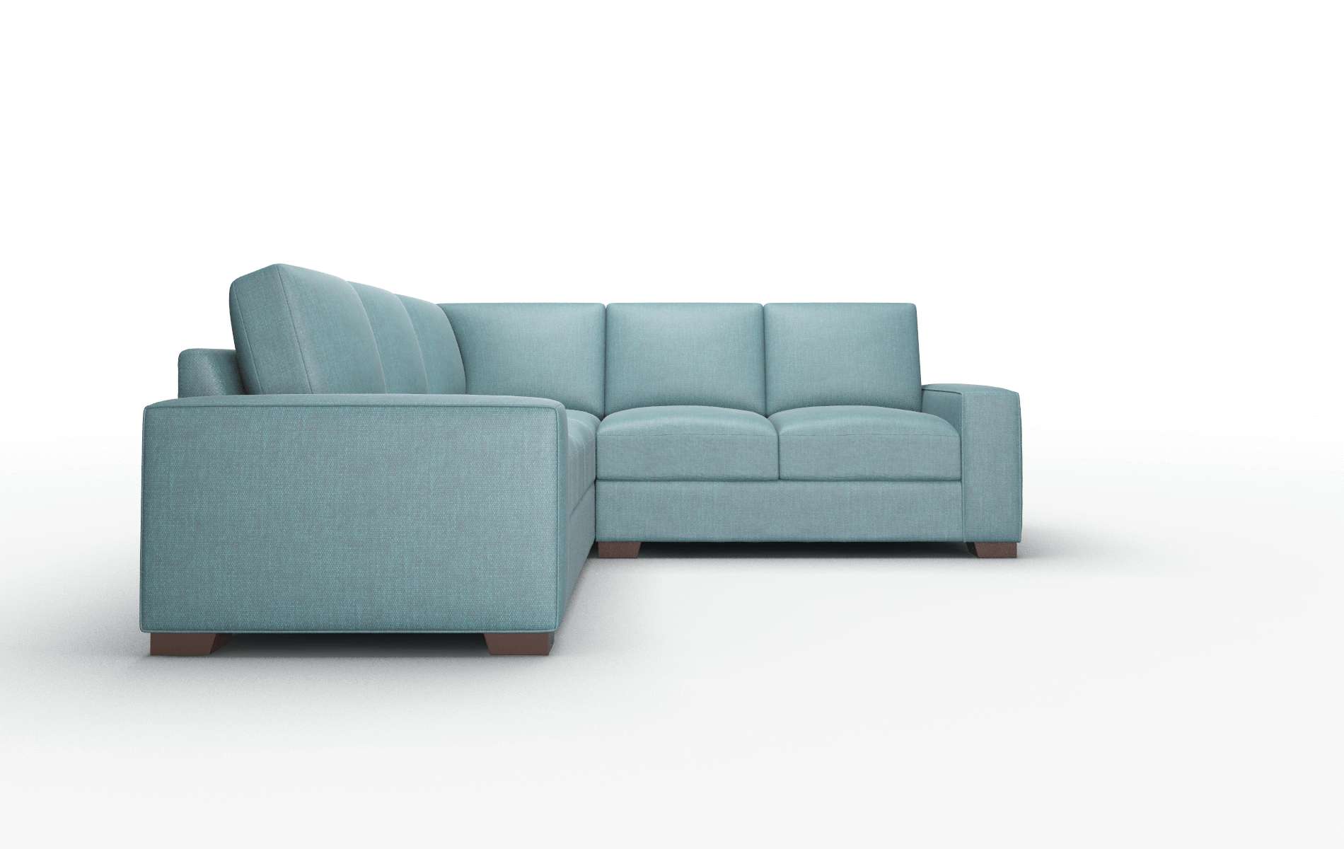 Monaco Keylargo Zenithteal Sectional espresso legs 2