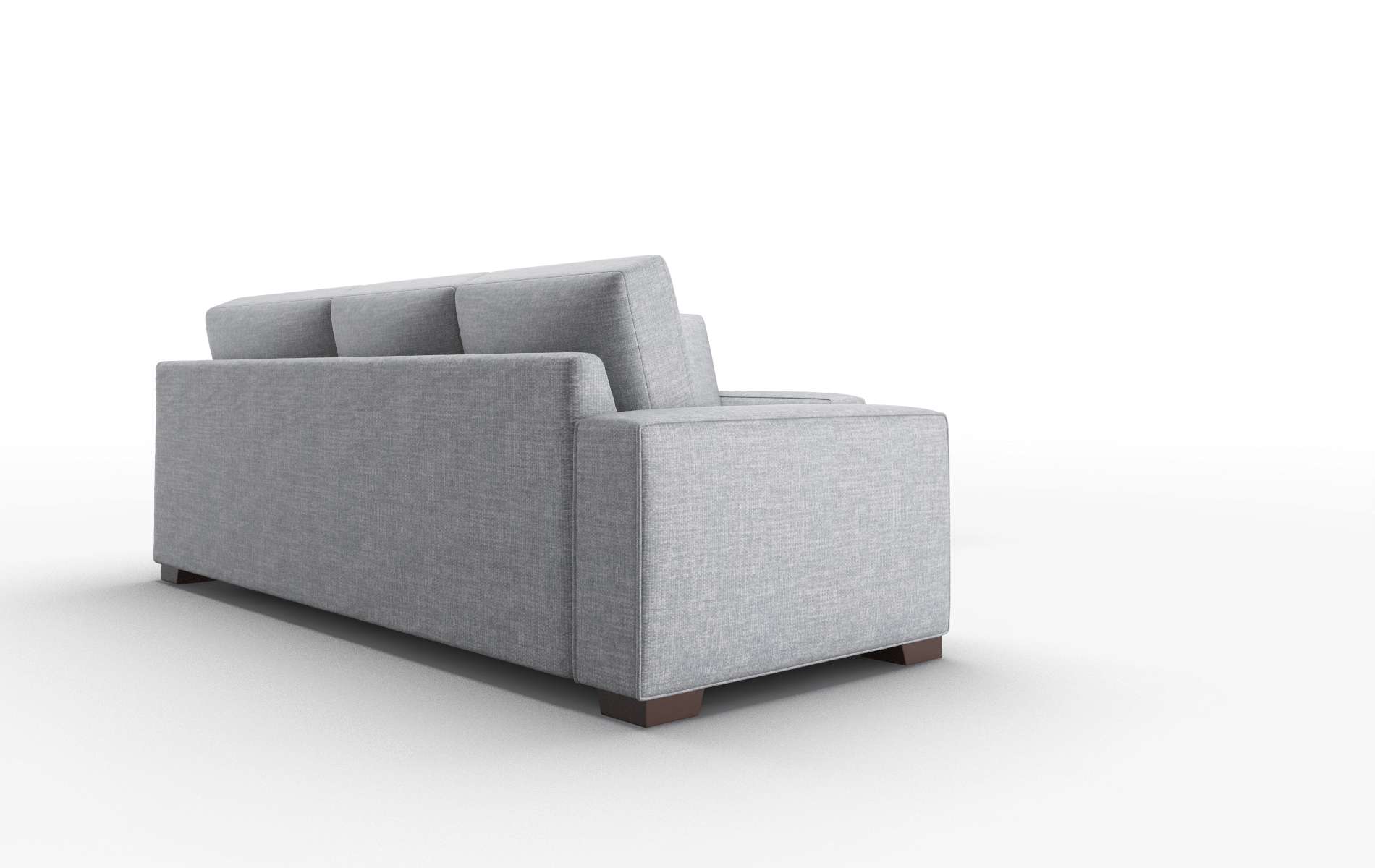 Monaco Lana Ash Sectional espresso legs 3