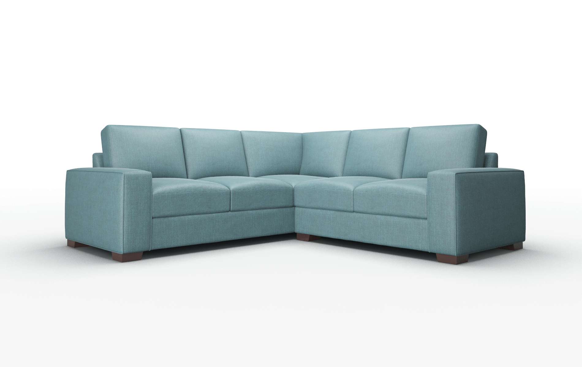 Monaco Lana Eclipse Sectional espresso legs 1