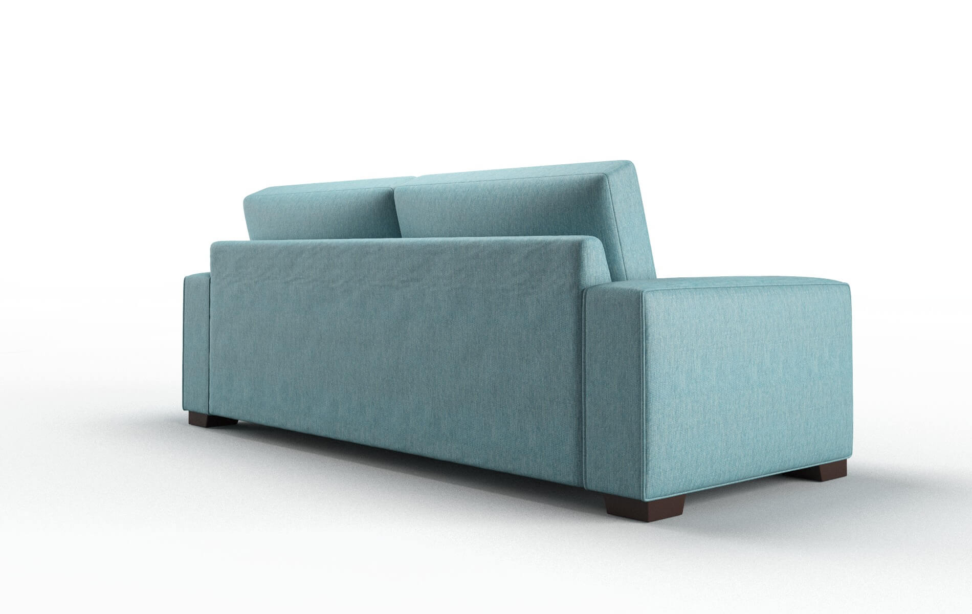 Monaco Lana Peacock Sofa espresso legs 5