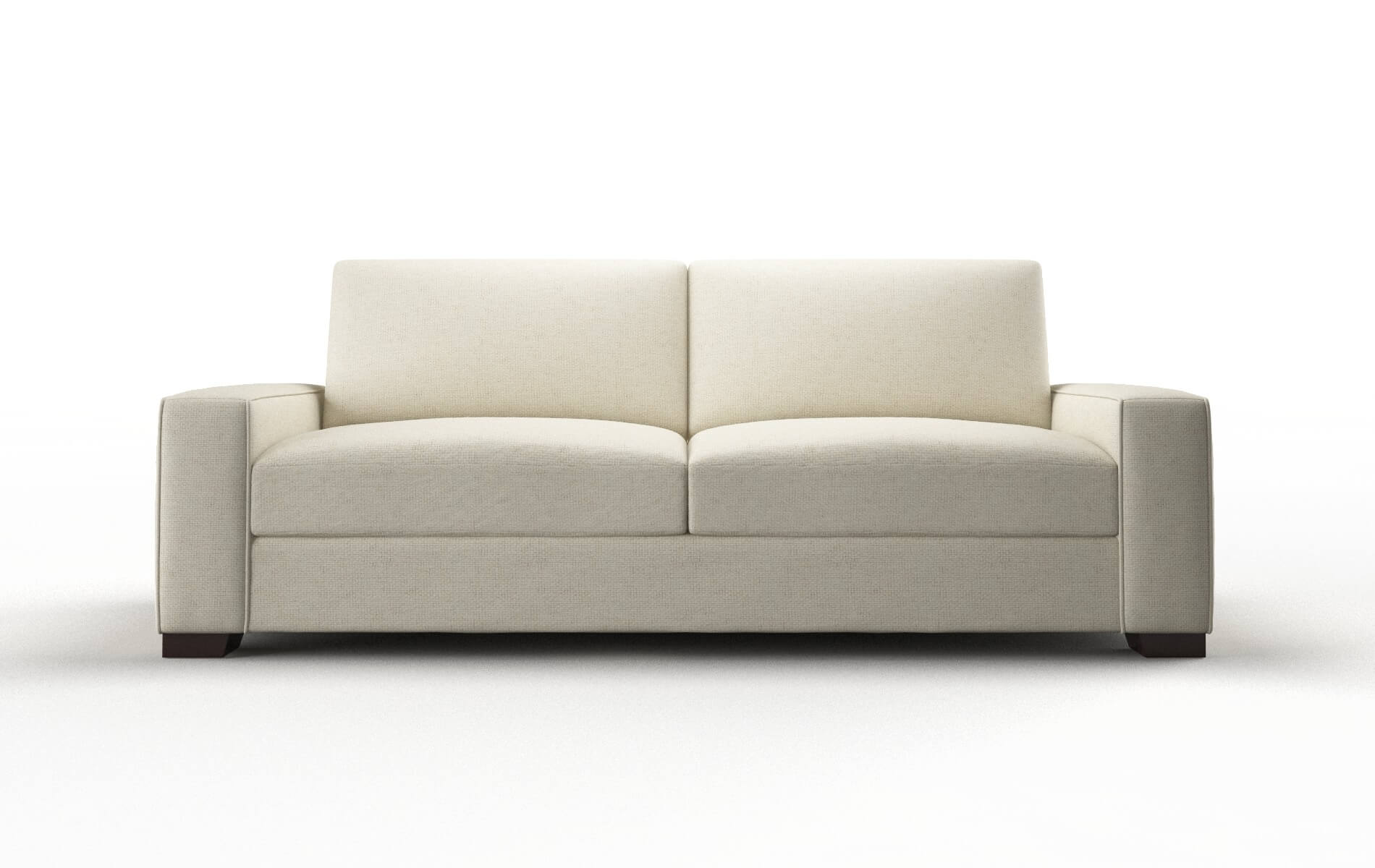 Monaco Lana Sand Sofa espresso legs 1