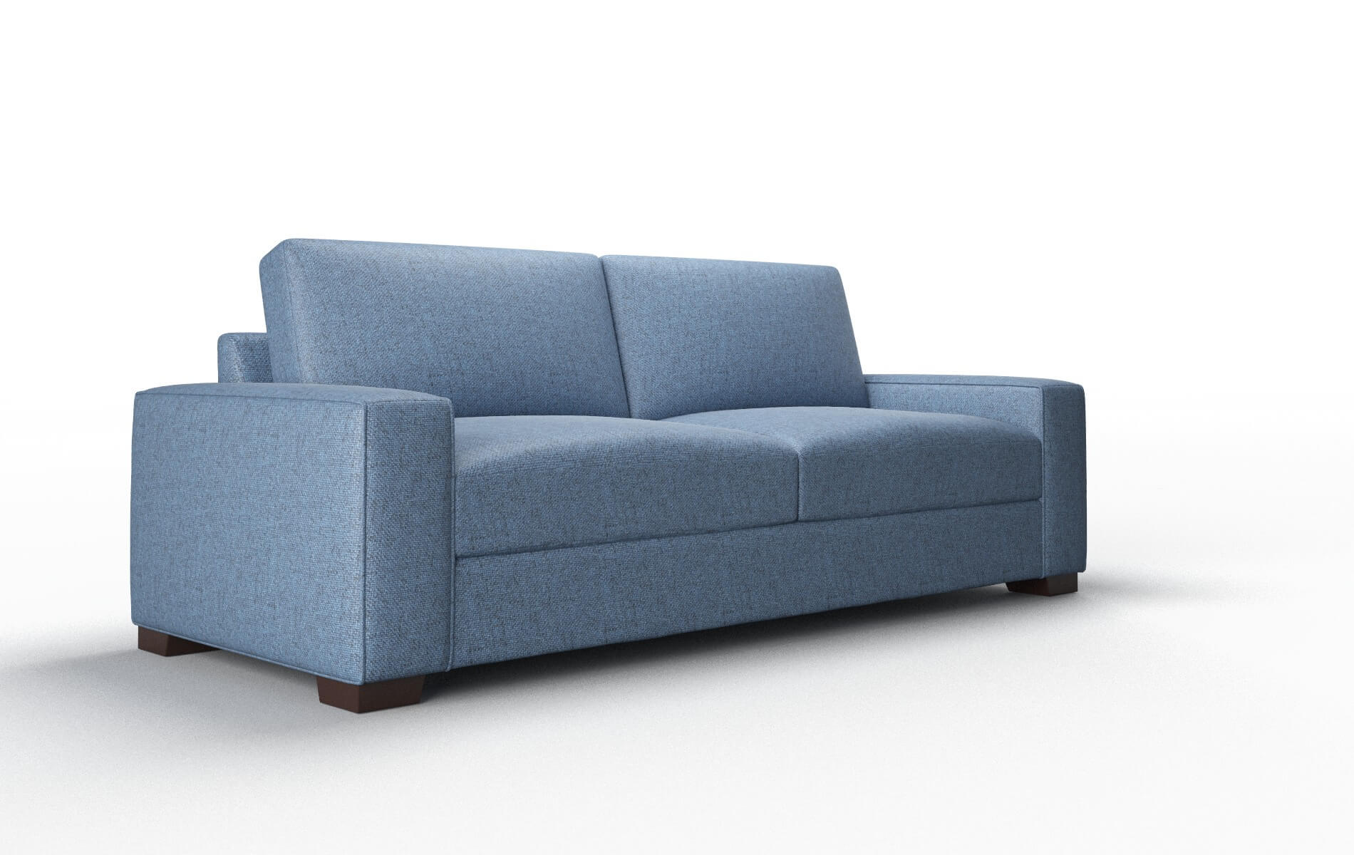 Monaco Leslie Indigo Sofa espresso legs 2