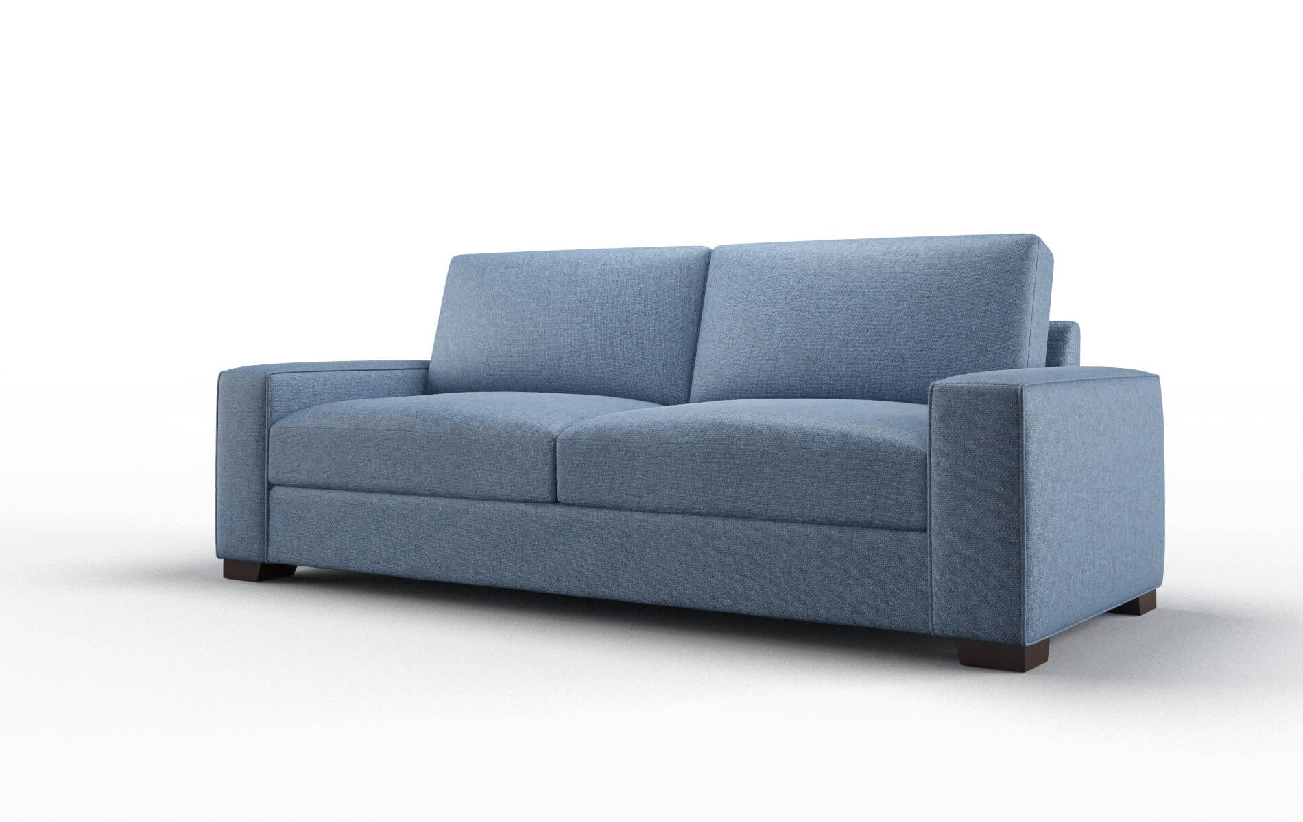Monaco Leslie Indigo Sofa espresso legs 4