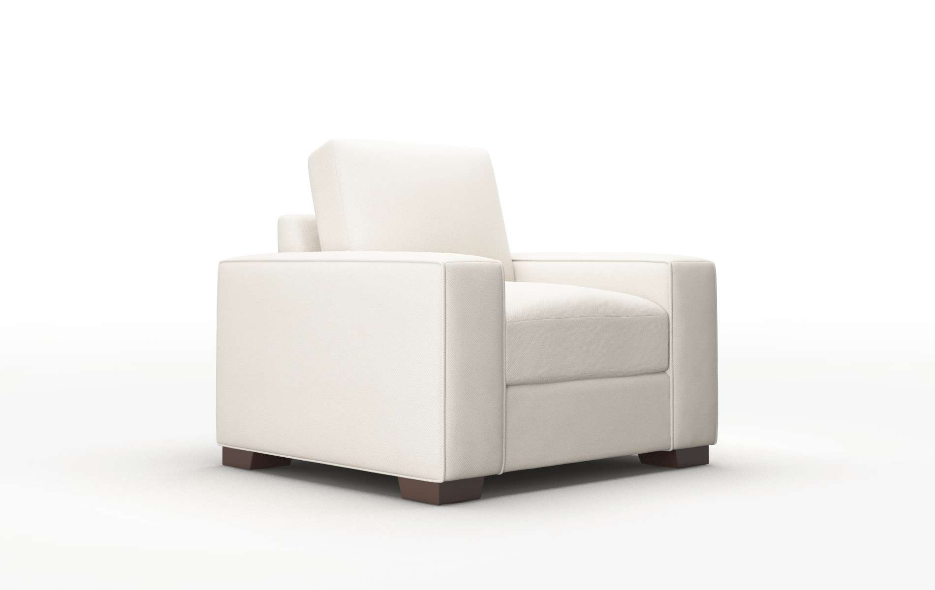 Monaco Malibu Linen Chair espresso legs 2