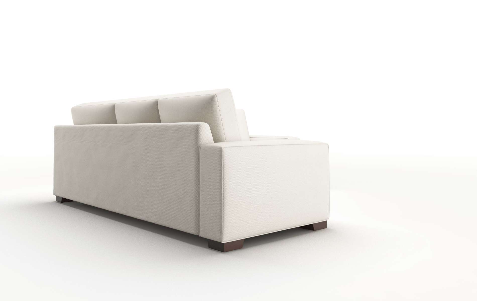 Monaco Malibu Linen Sectional espresso legs 3