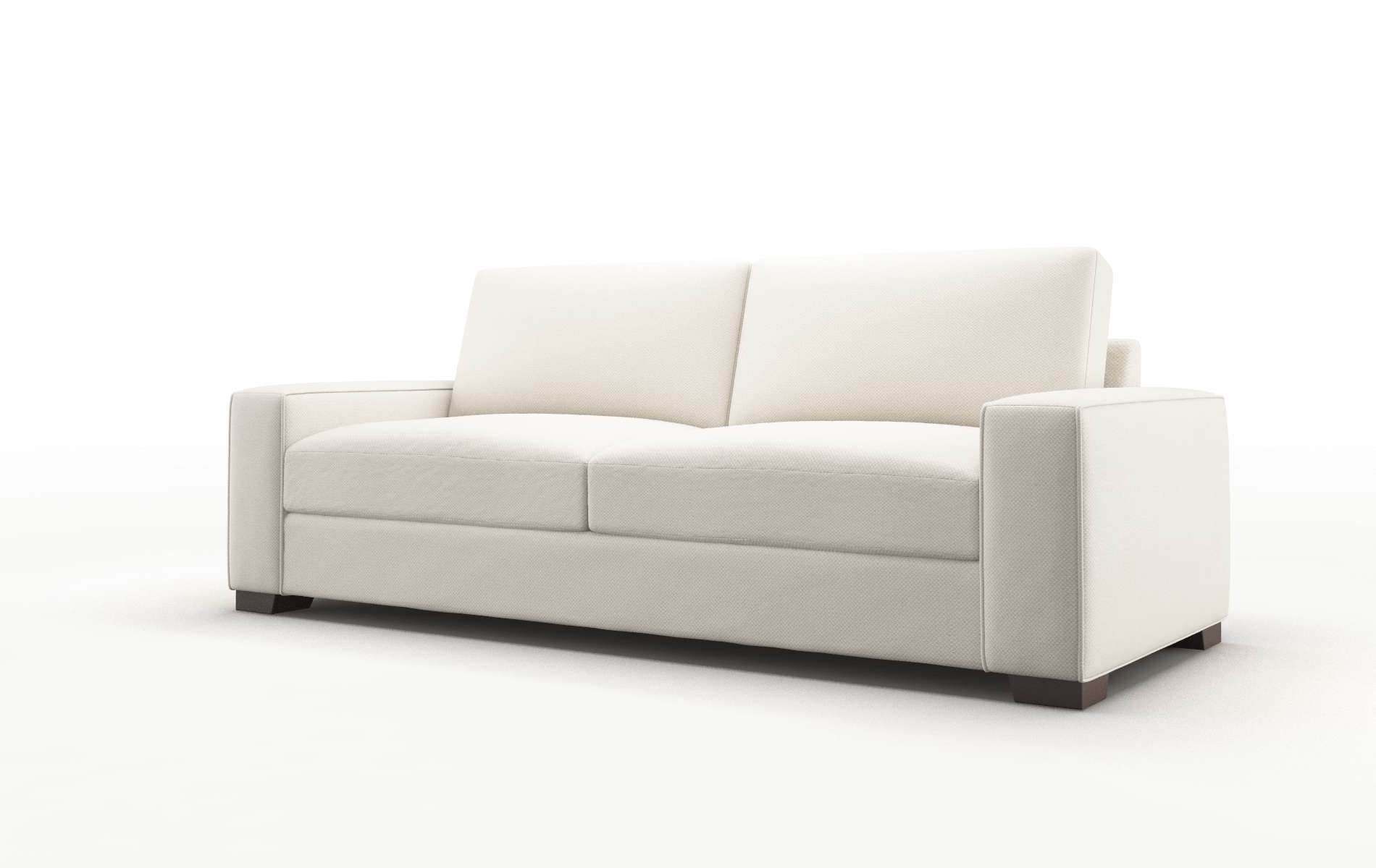 Monaco Malibu Linen Sofa espresso legs 4