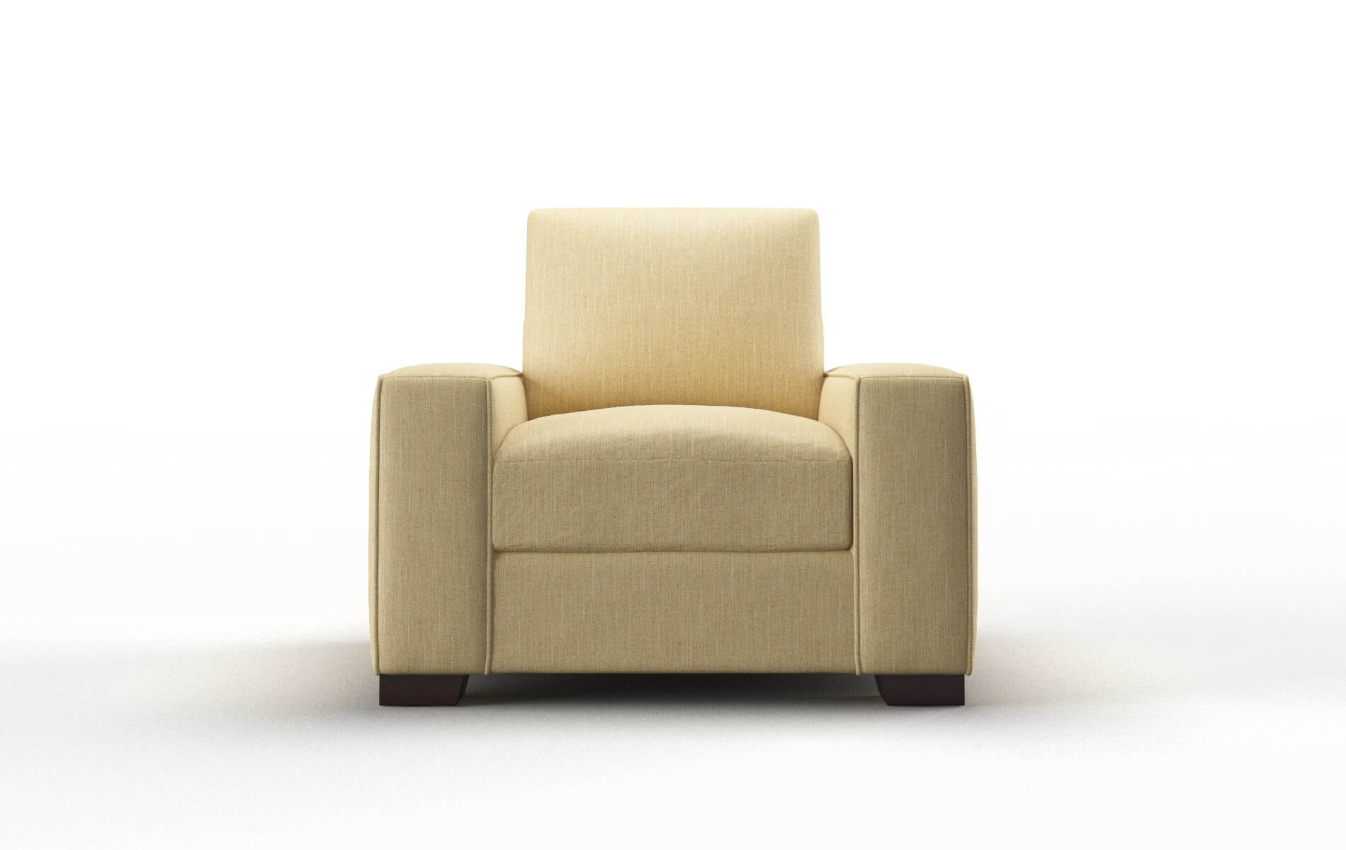 Monaco Malibu maize Chair Espresso Legs  1