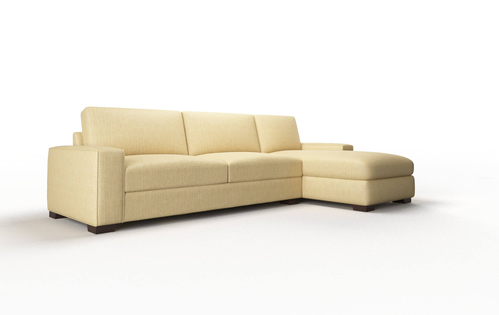 Monaco Malibu Maize Panel espresso legs 2